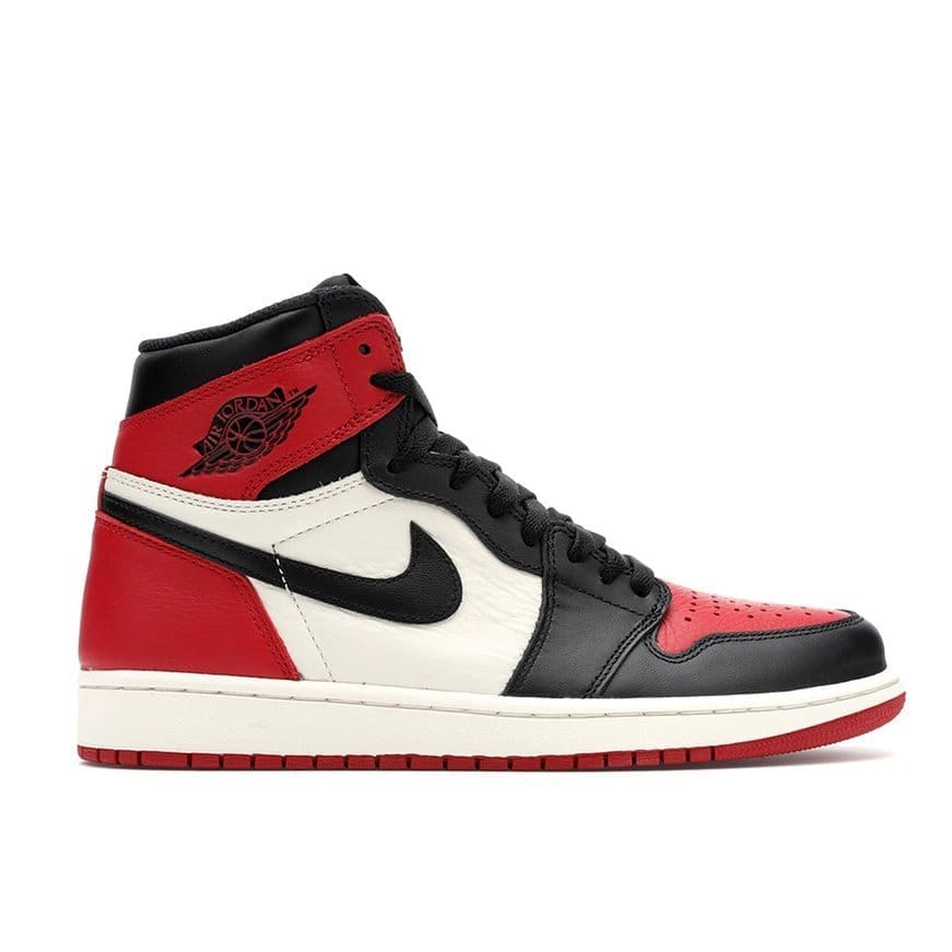 Air Jordan 1 Retro High OG BG (GS) Bred Toe Replica