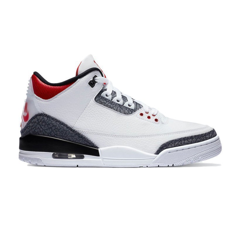 Jordan 3 Retro SE Fire Red Denim (2020) Replica