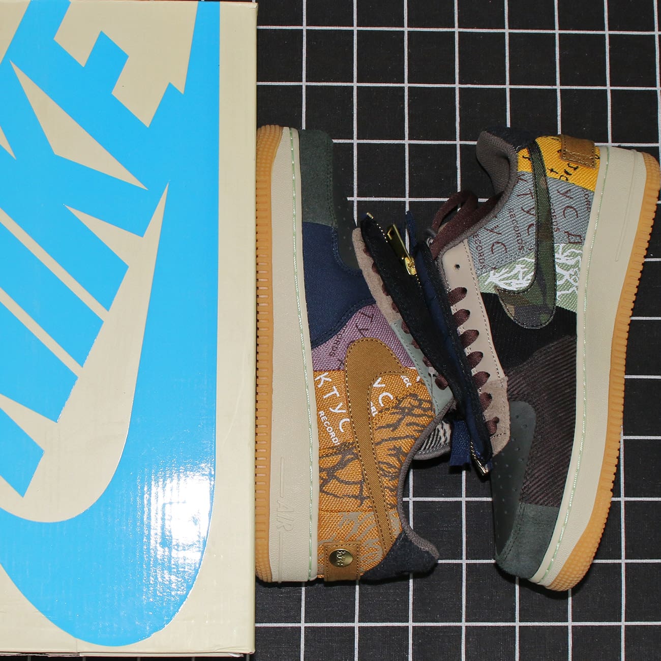 Nike Air Force 1 Low Travis Scott Cactus Jack Replica
