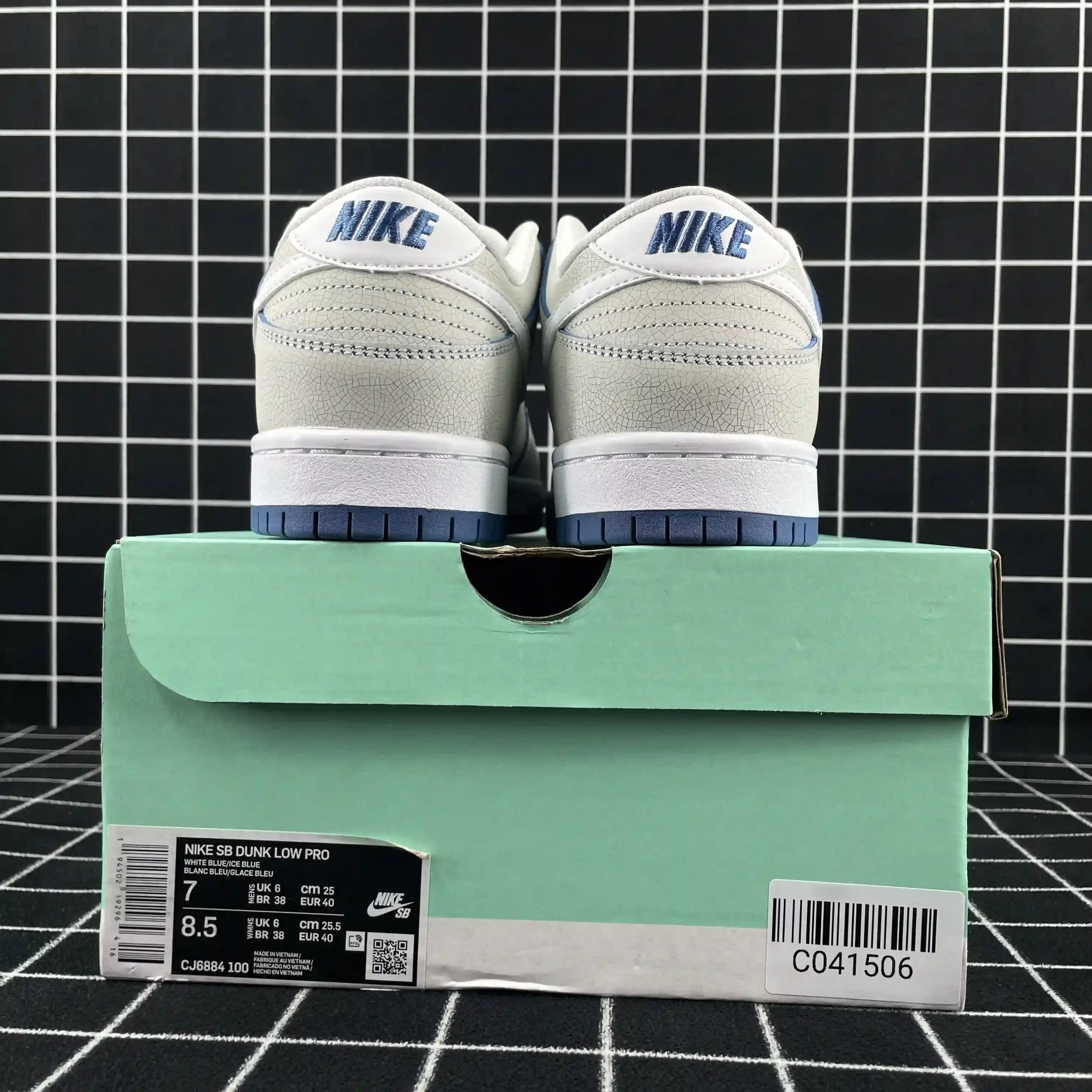 Nike SB Dunk Low Premium White Game Royal Replica