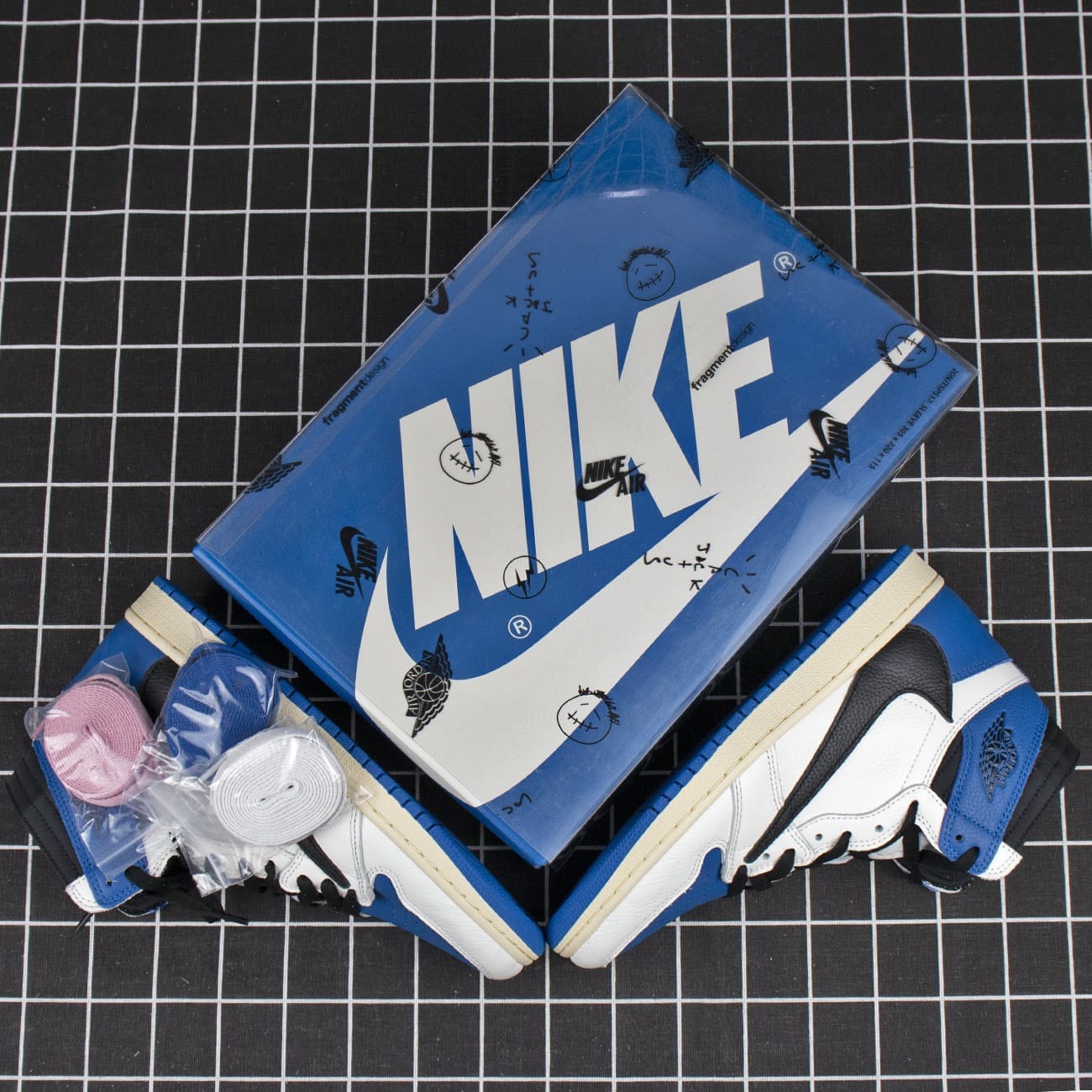 Fragment Design x Travis Scott x Air Jordan 1 Replica