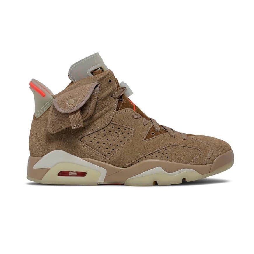 Travis Scott x Air Jordan 6 Retro British Khaki Replica