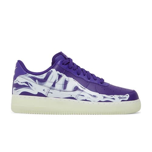 Air Force 1 Low Purple Skeleton Replica