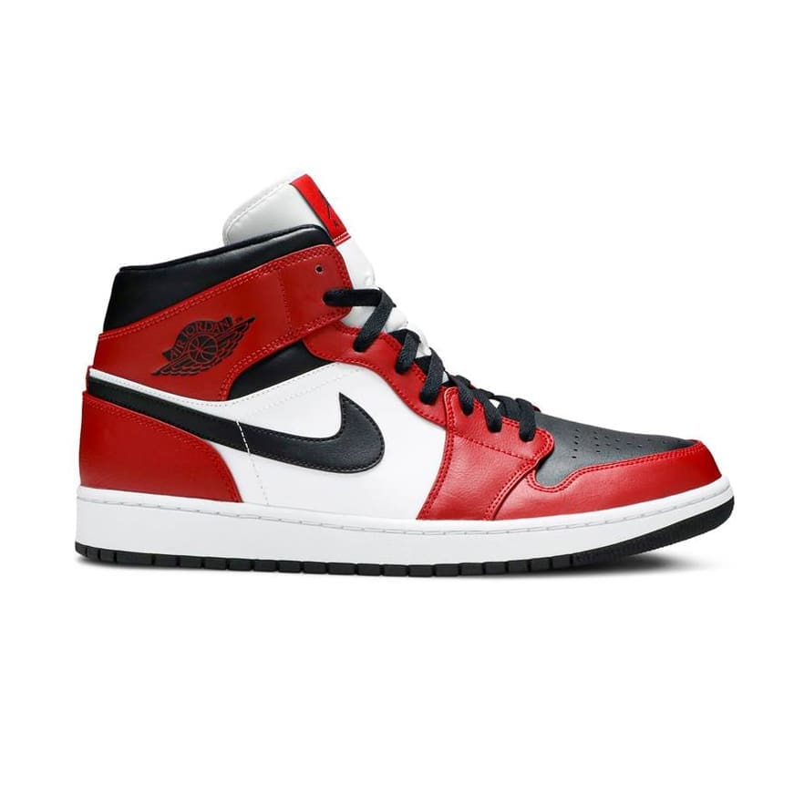 Air Jordan 1 Mid Chicago Black Toe