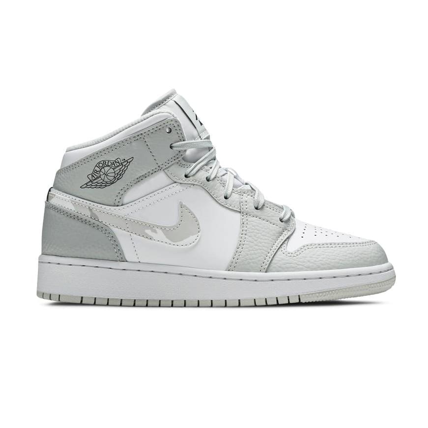 Jordan 1 Mid Grey Camo Replica