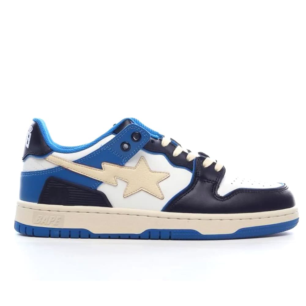 A Bathing Ape Bape Sk8 Sta White Blue Replica