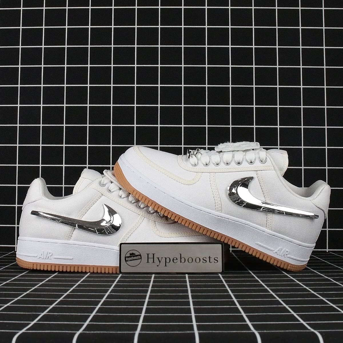 Nike Air Force 1 Low Travis Scott Sail Replica