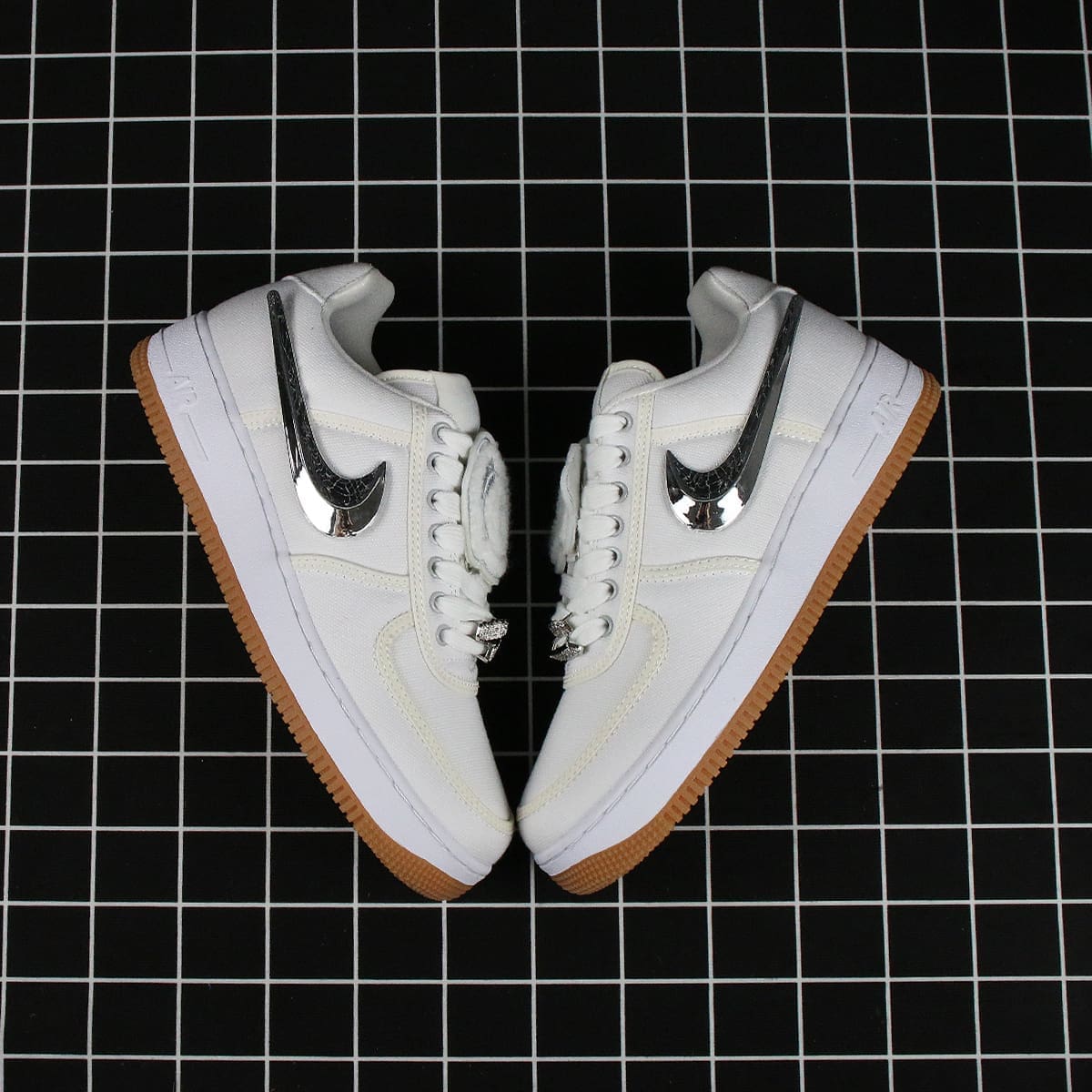 Nike Air Force 1 Low Travis Scott Sail Replica
