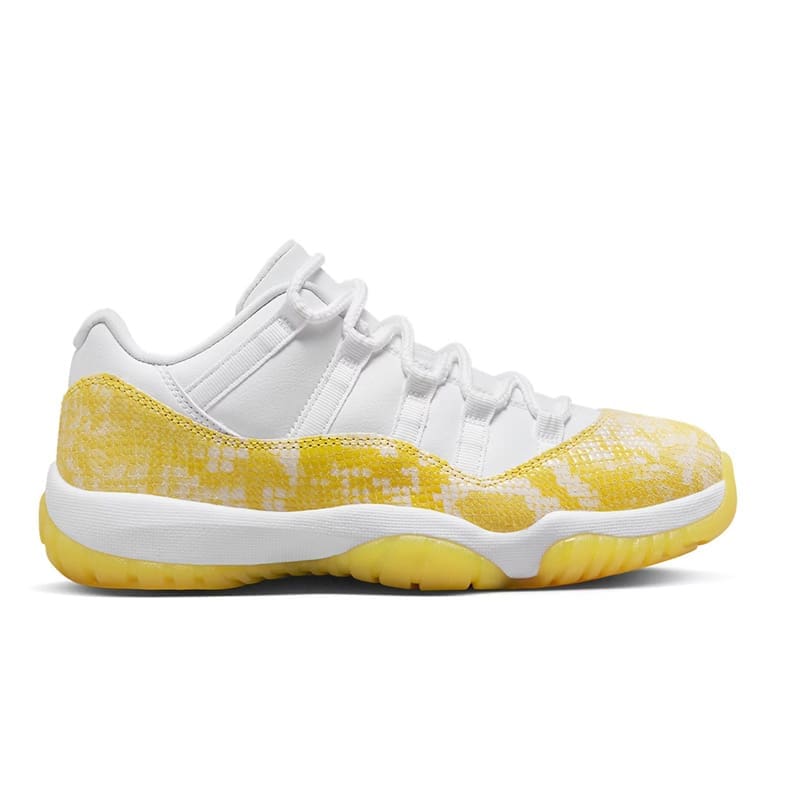 Jordan 11 Retro Low Yellow Snakeskin Replica