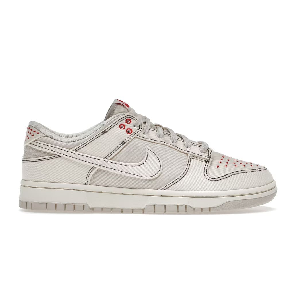 Nike Dunk Low Light Orewood Brown Sashiko Replica