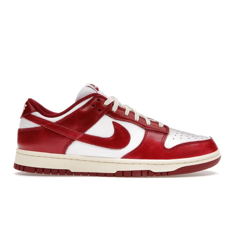 Nike Dunk Low PRM Vintage Team Red Replica