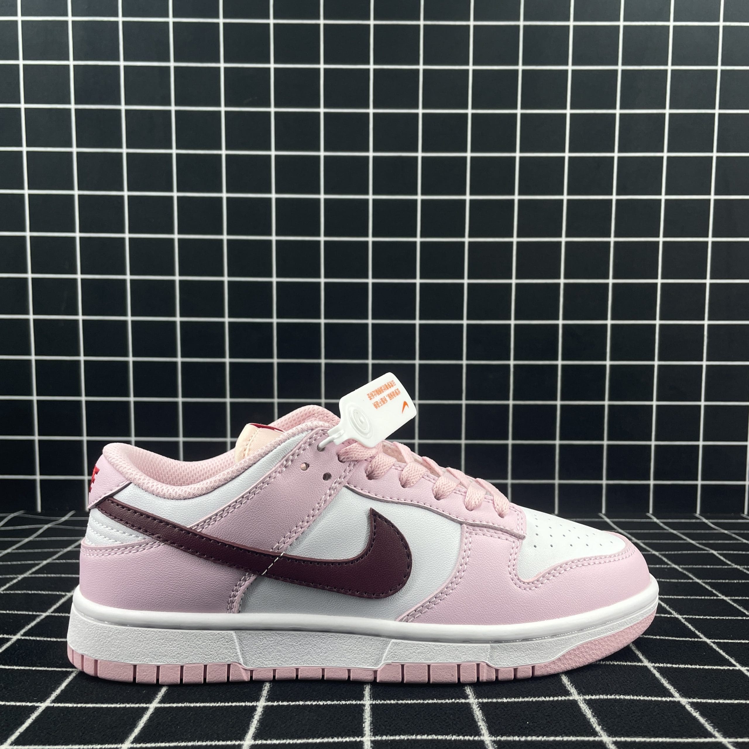 Nike Dunk Low Pink Foam Red White Replica