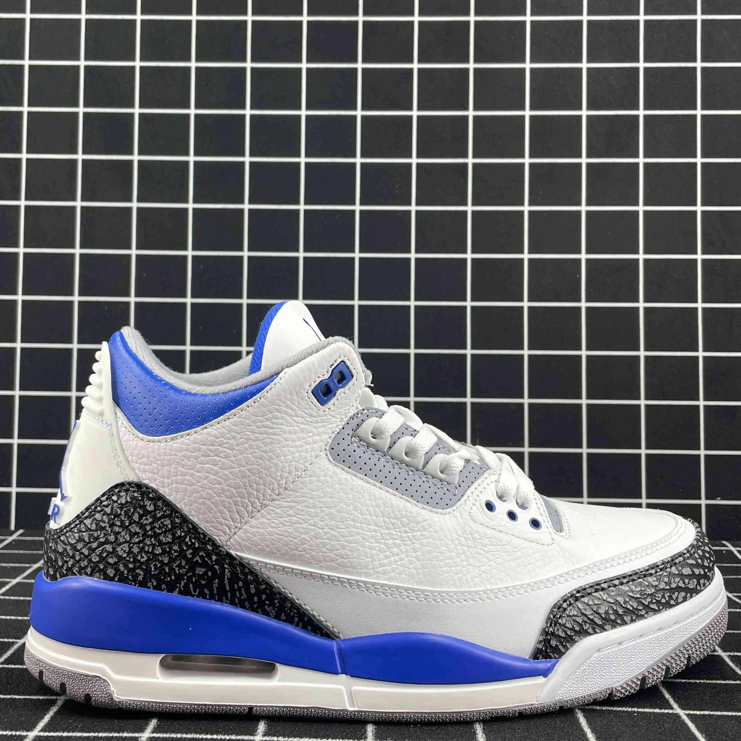 Air Jordan 3 Retro GS Racer Blue Replica