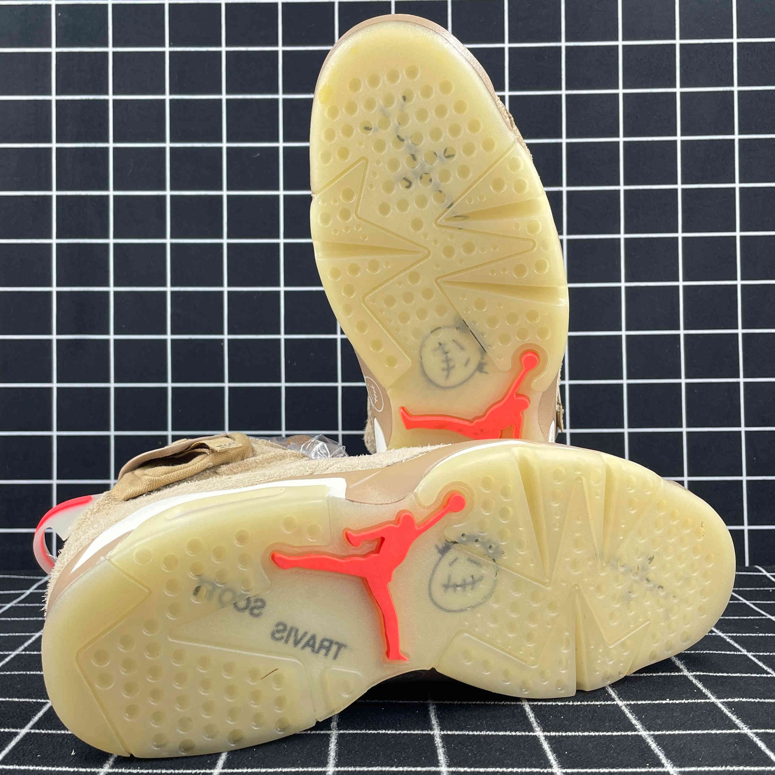 Travis Scott x Air Jordan 6 Retro British Khaki Replica