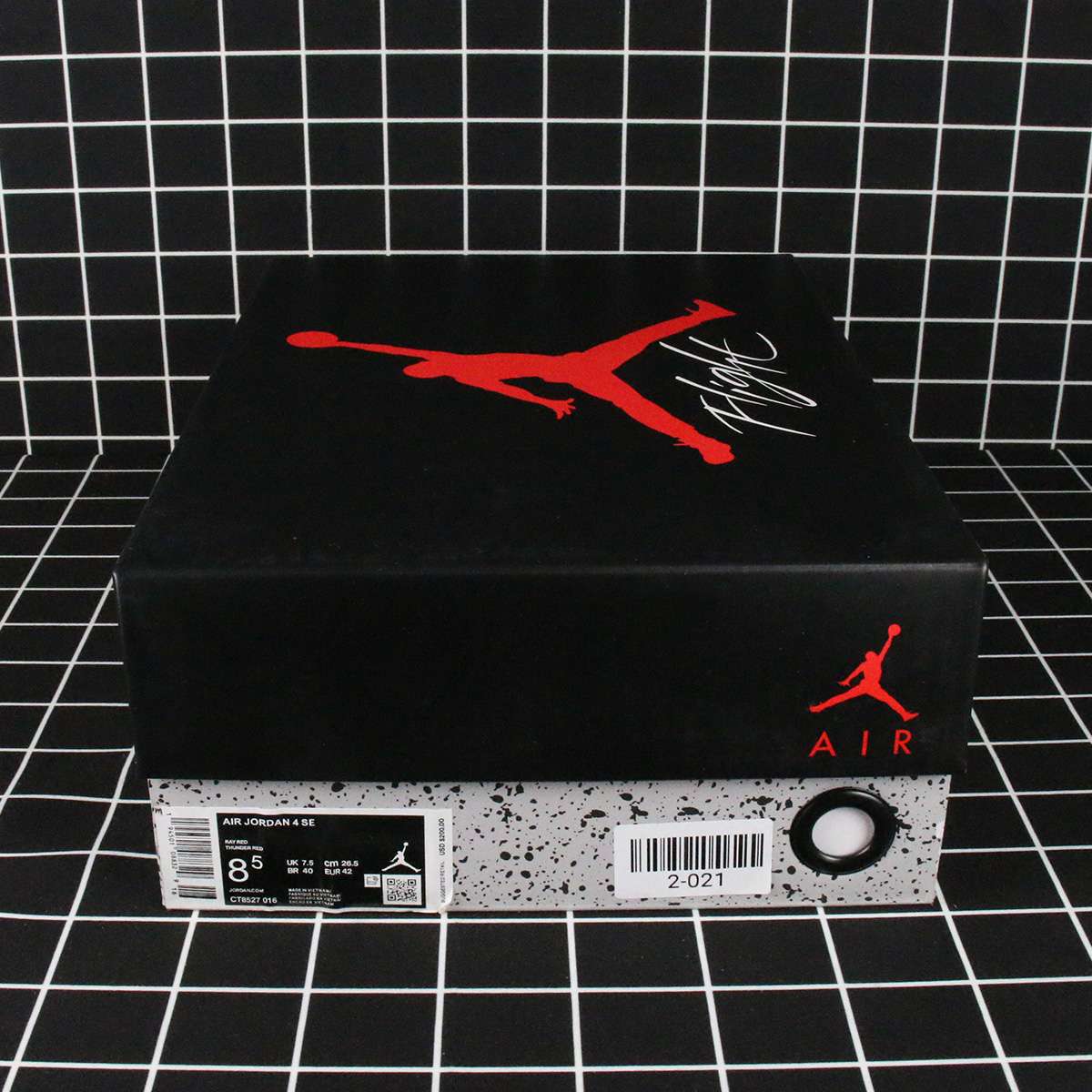 NK Air Jordan 4 Retro Red Thunder Replica