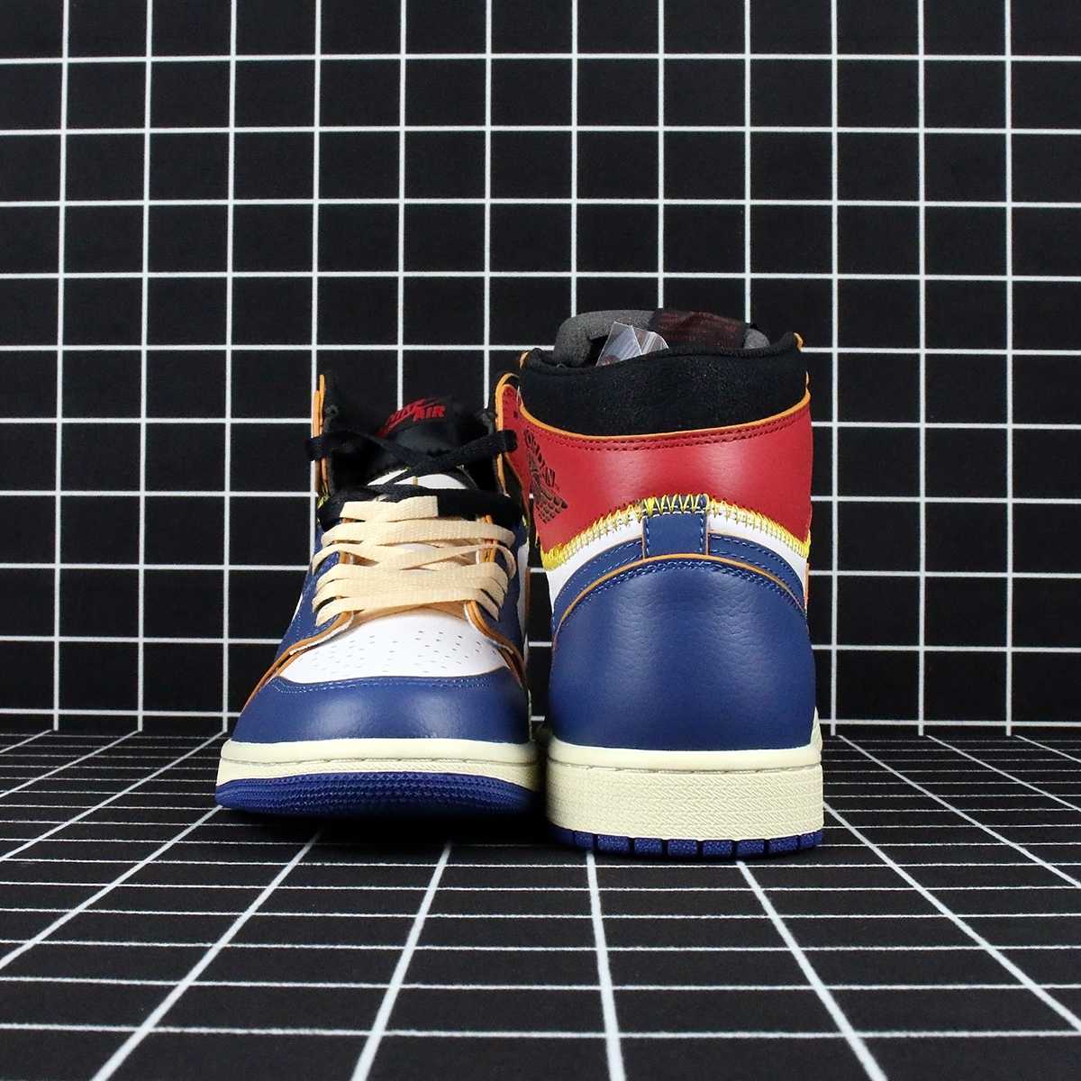 Jordan 1 Retro High Union Los Angeles Blue Toe Replica