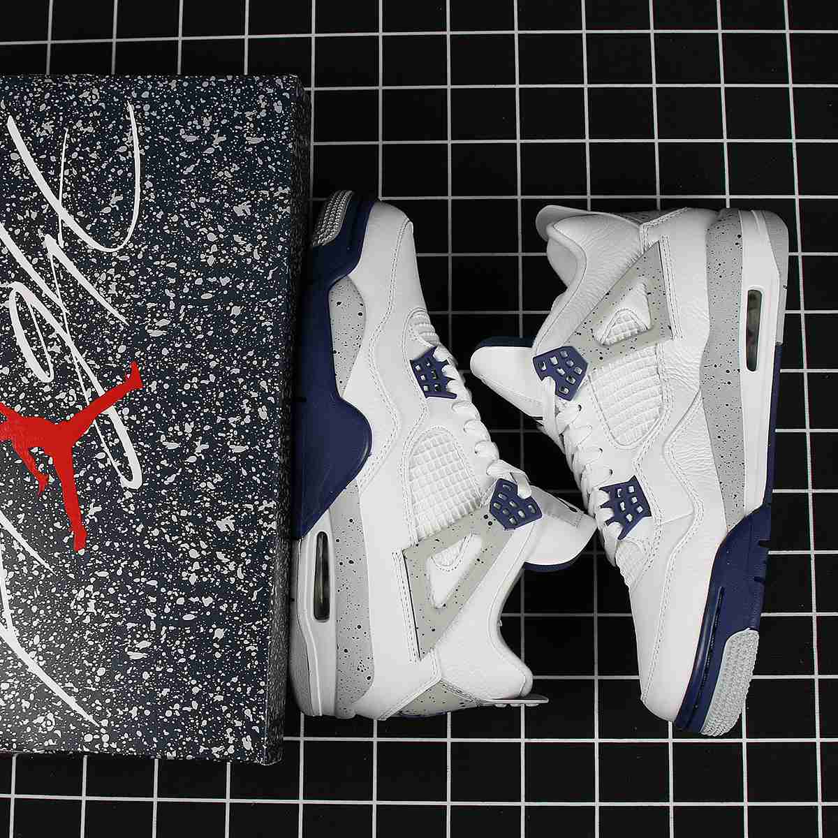 Jordan 4 Retro Midnight Navy Replica