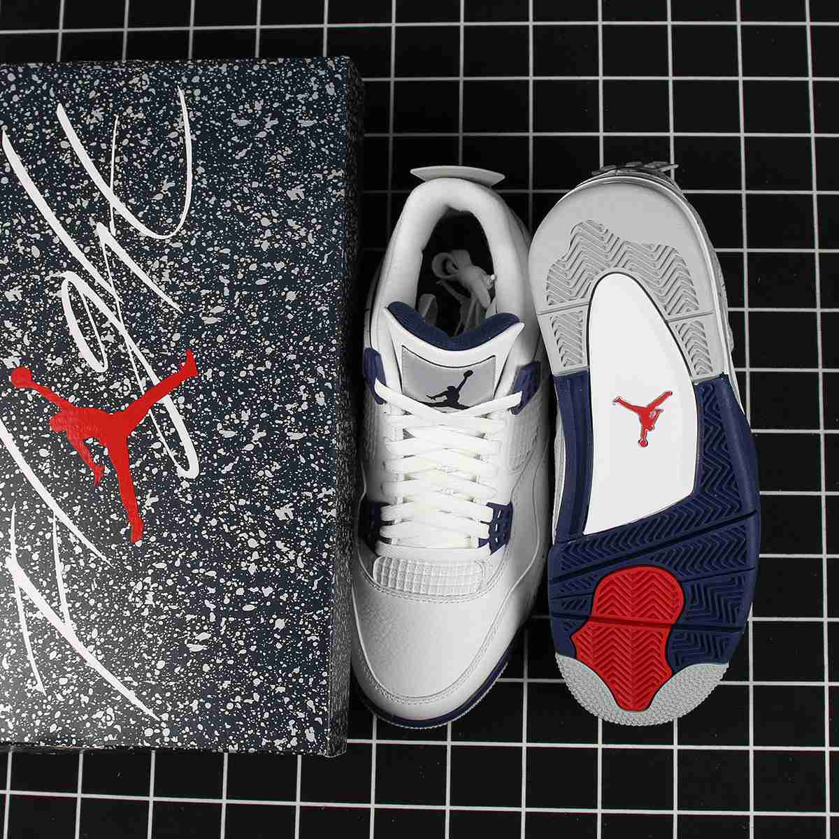 Jordan 4 Retro Midnight Navy Replica