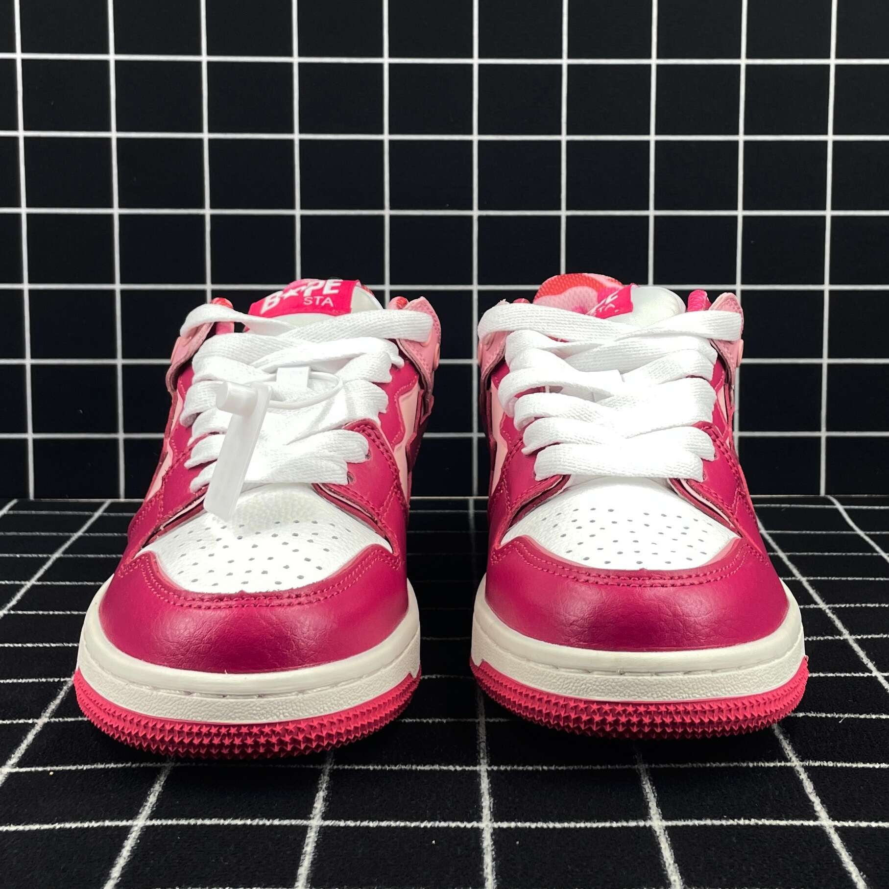 A Bathing Ape Bape Sk8 Sta ABC Camo Pink (2022) Replica