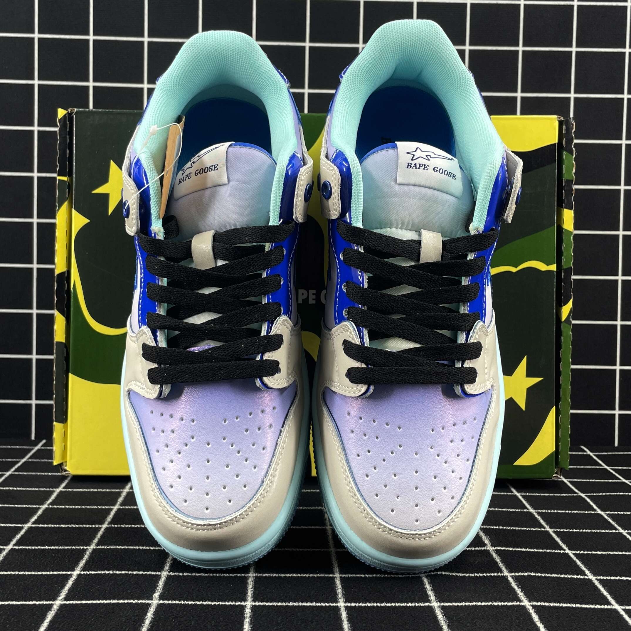 A Bathing Ape Bape Sk8 Sta Blue Replica