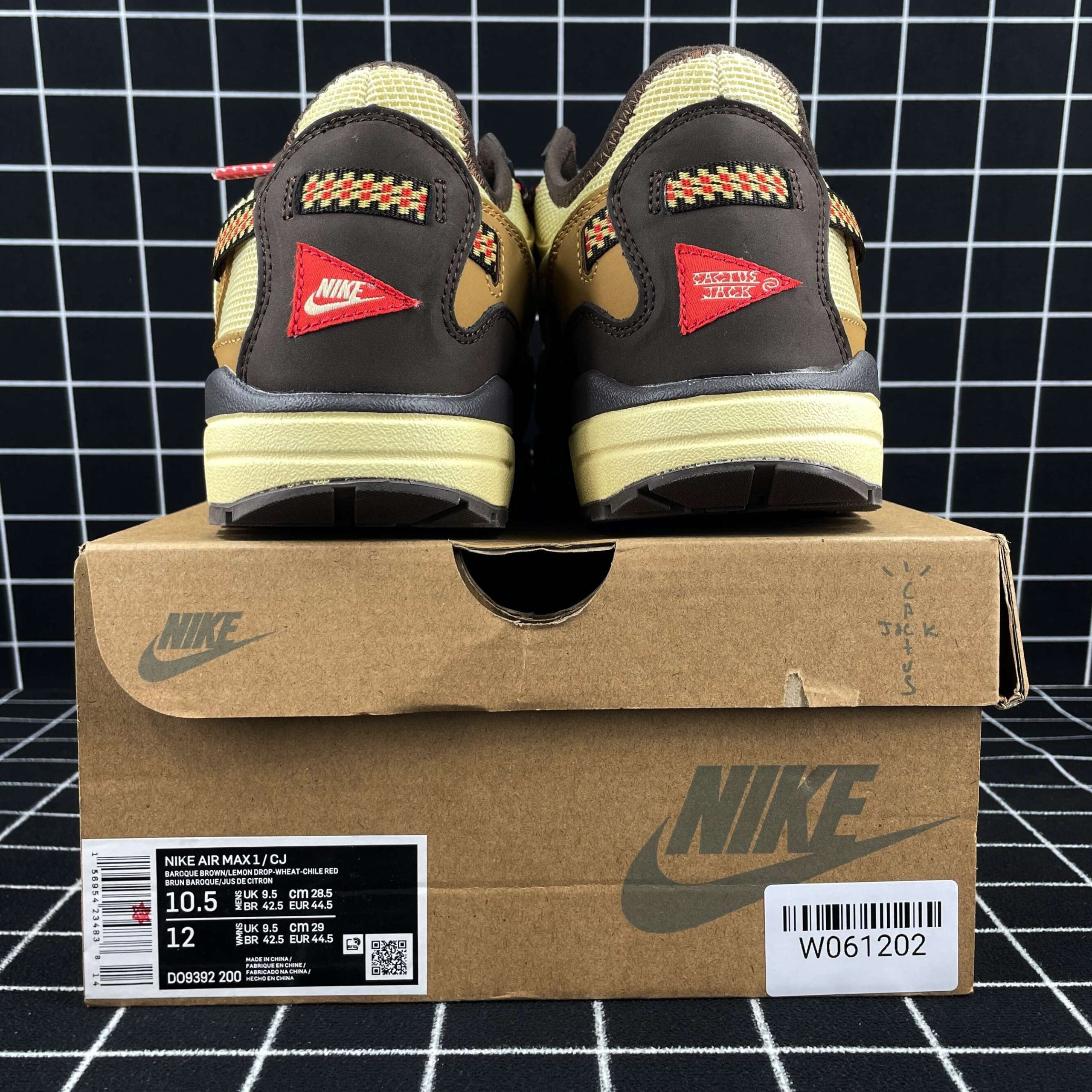 Air Max 1 Travis Scott Brown Replica