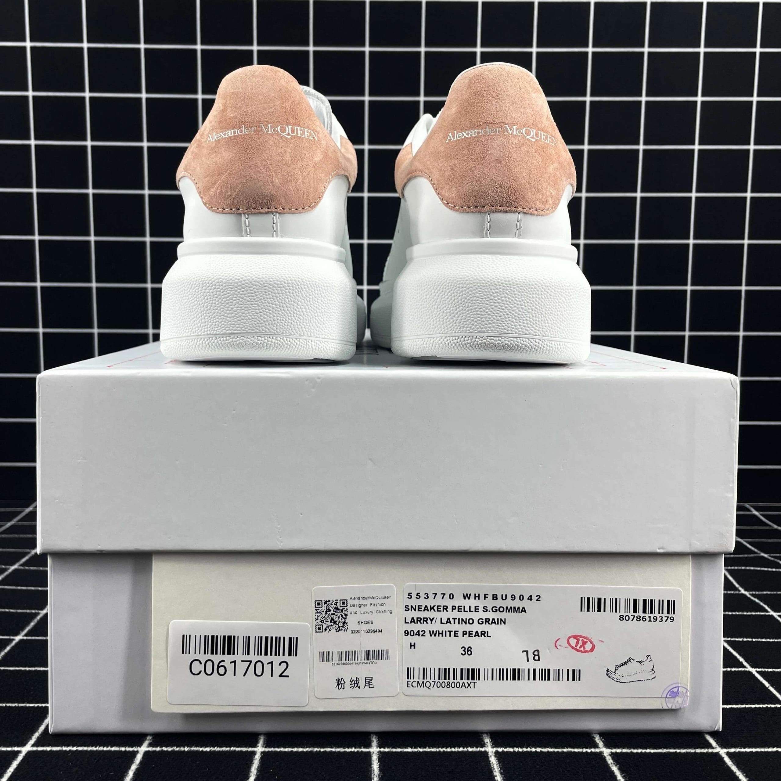 Alexander McQueen Pink Replica Sneakers