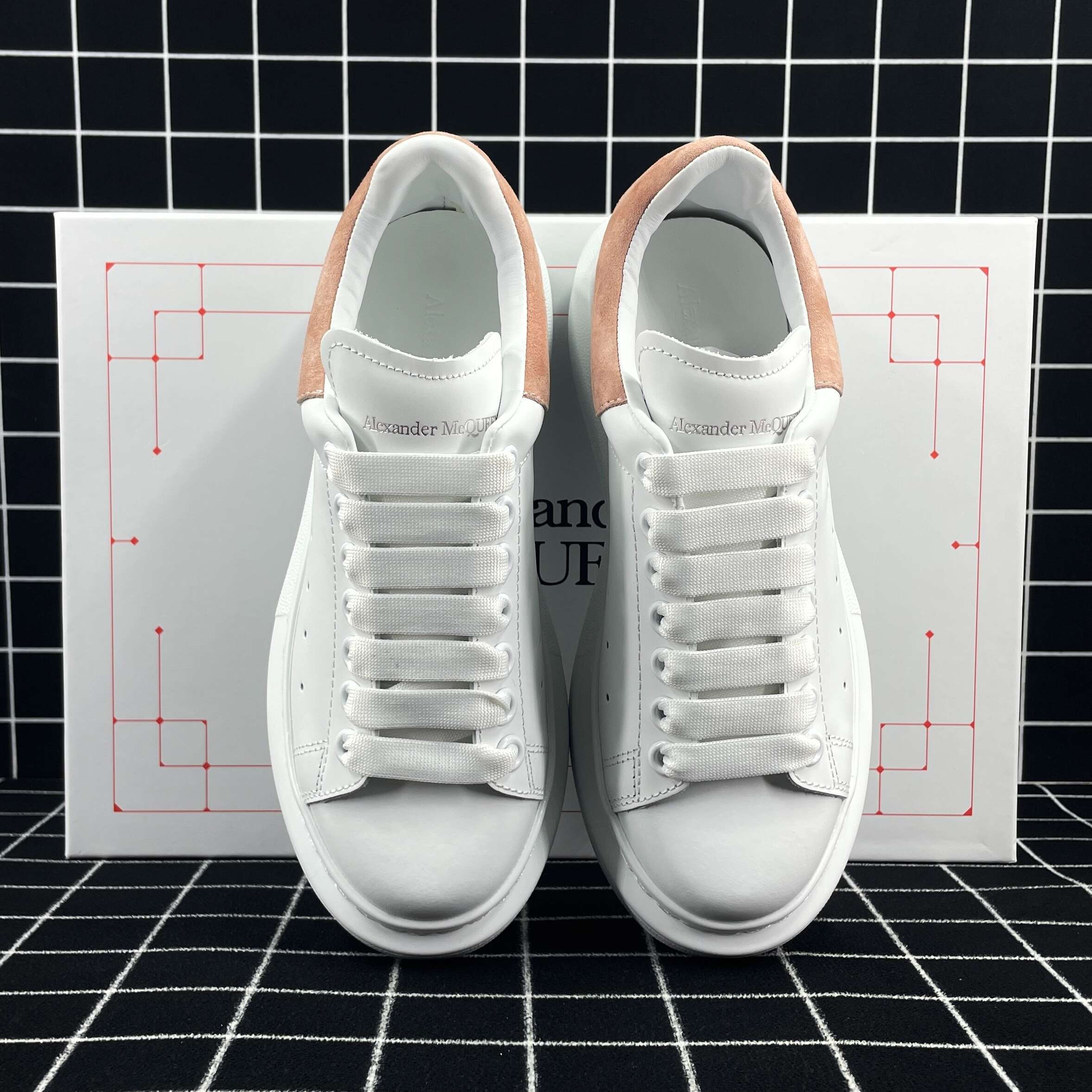 Alexander McQueen Pink Replica Sneakers