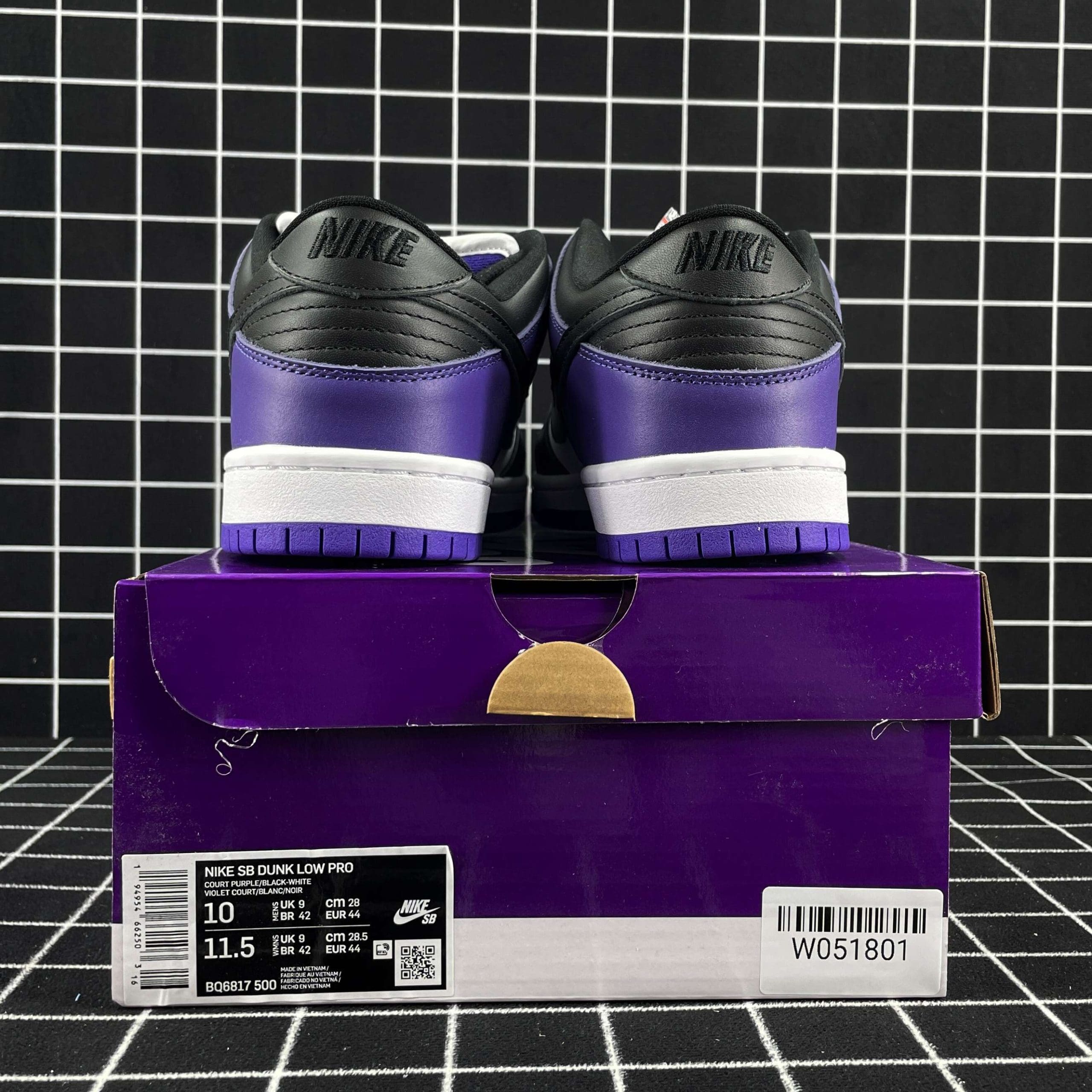 Dunk Low SB Court Purple Replica