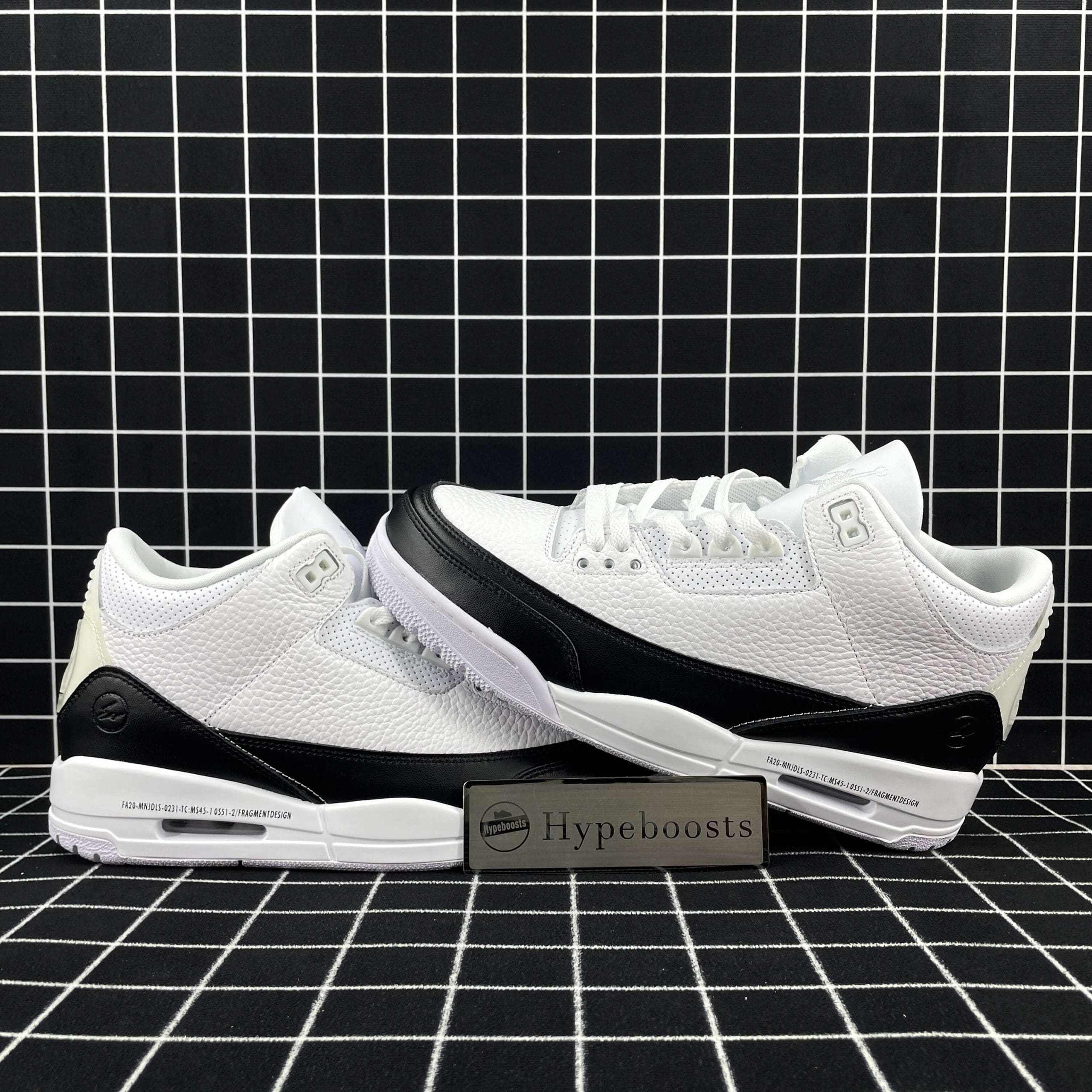 Fragment Design x Air Jordan 3 Retro SP White Replica