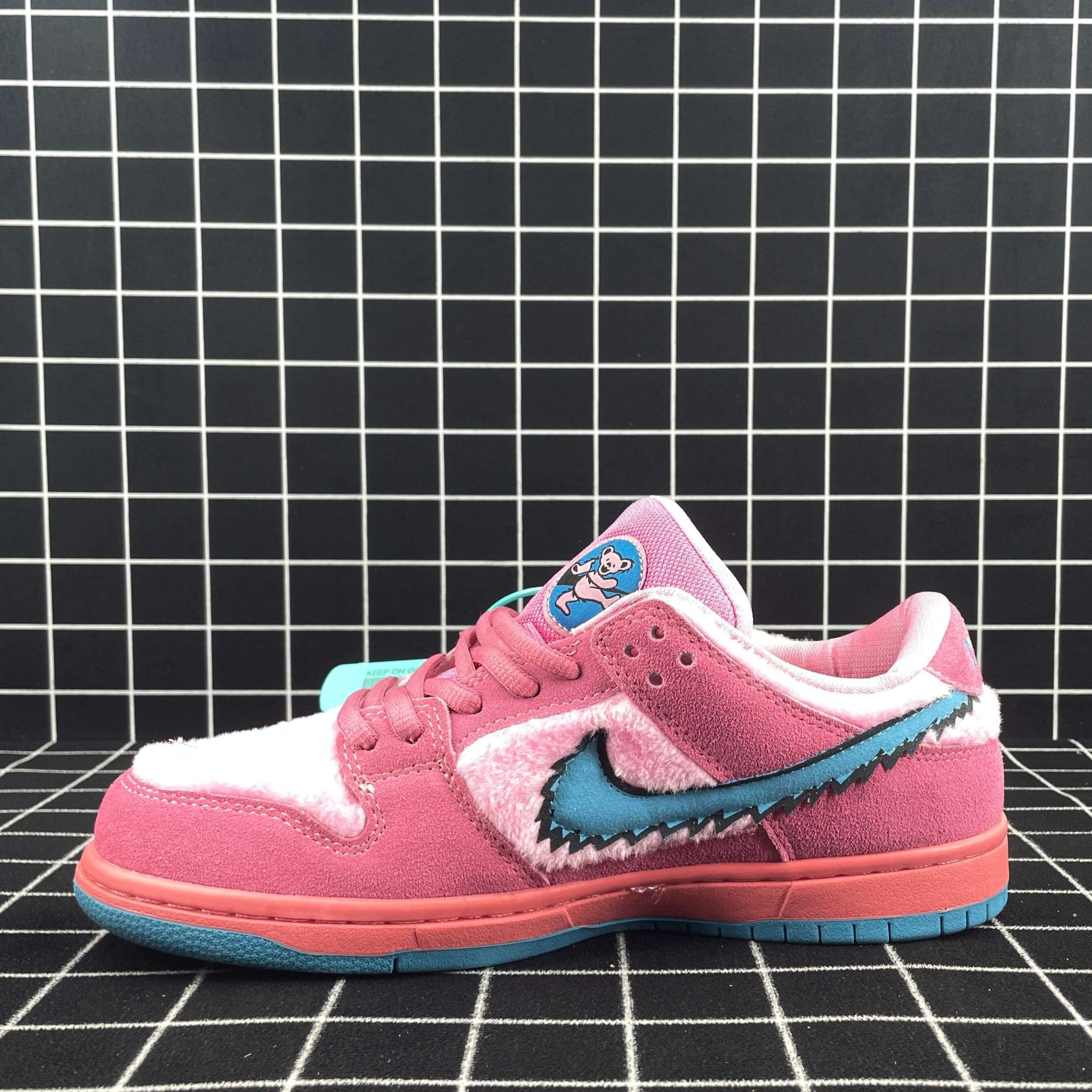 Grateful Dead x Dunk Low SB Pink Bear Replica