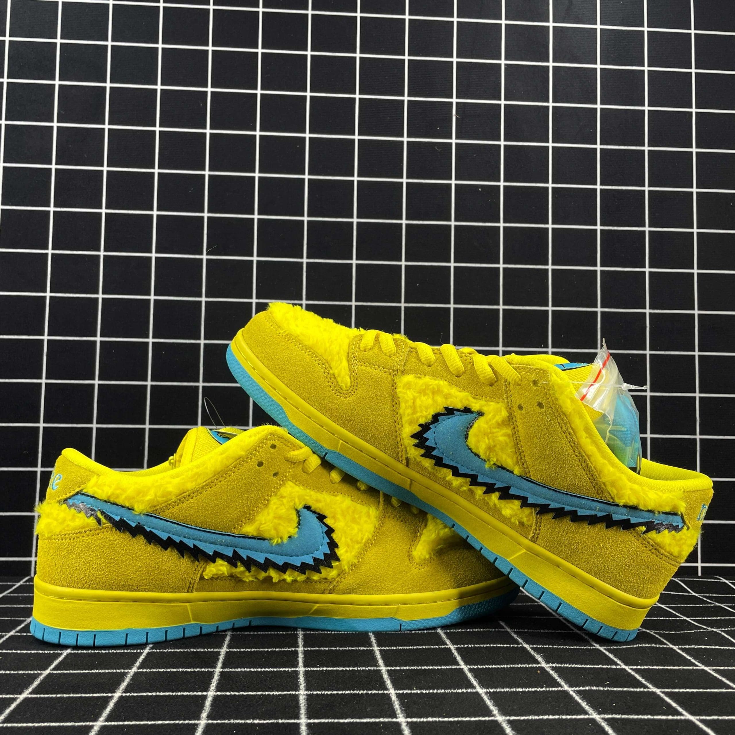 Grateful Dead x Nike SB Dunk Low Yellow Bear Replica