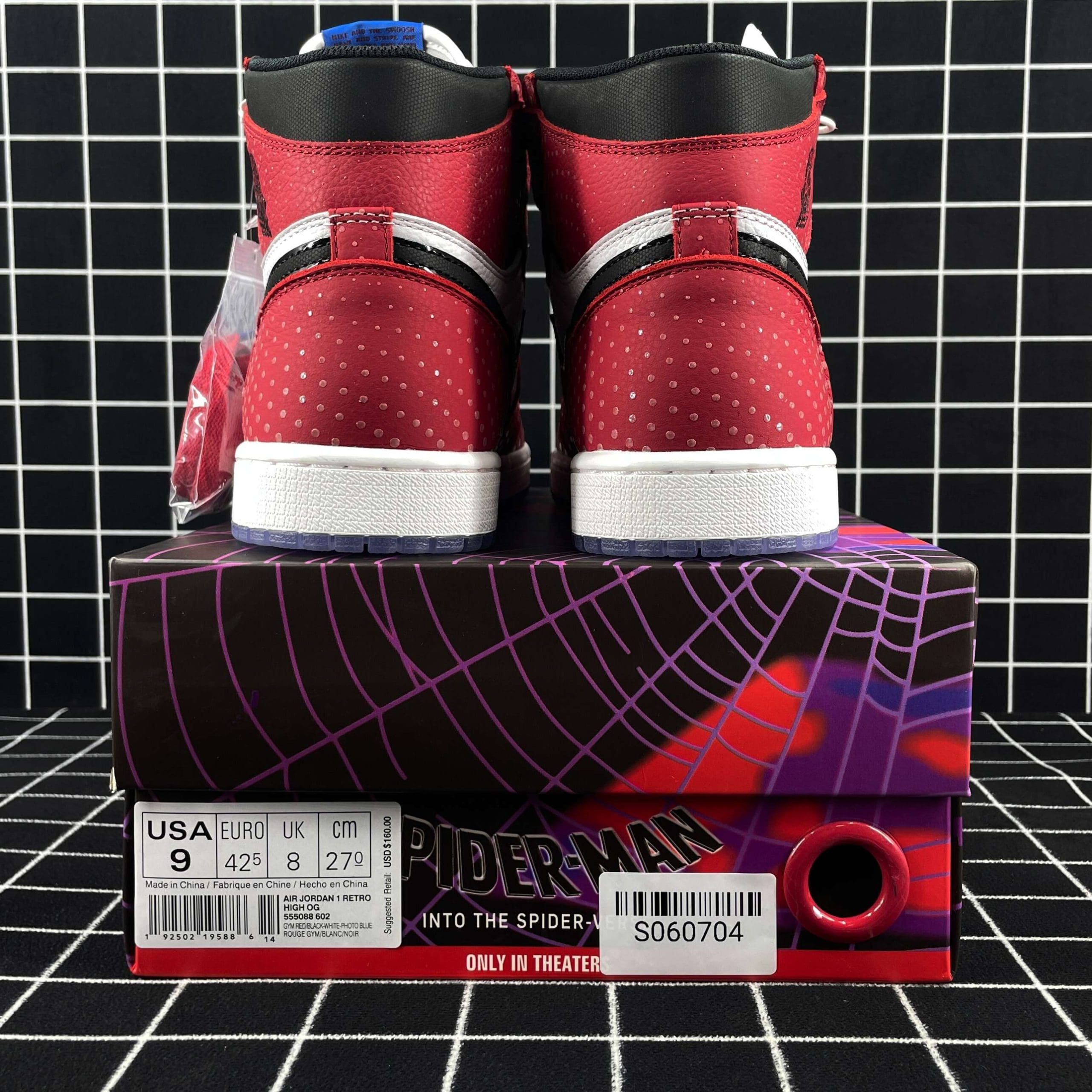 Jordan 1 Retro High Spider-Man Origin Story Replica