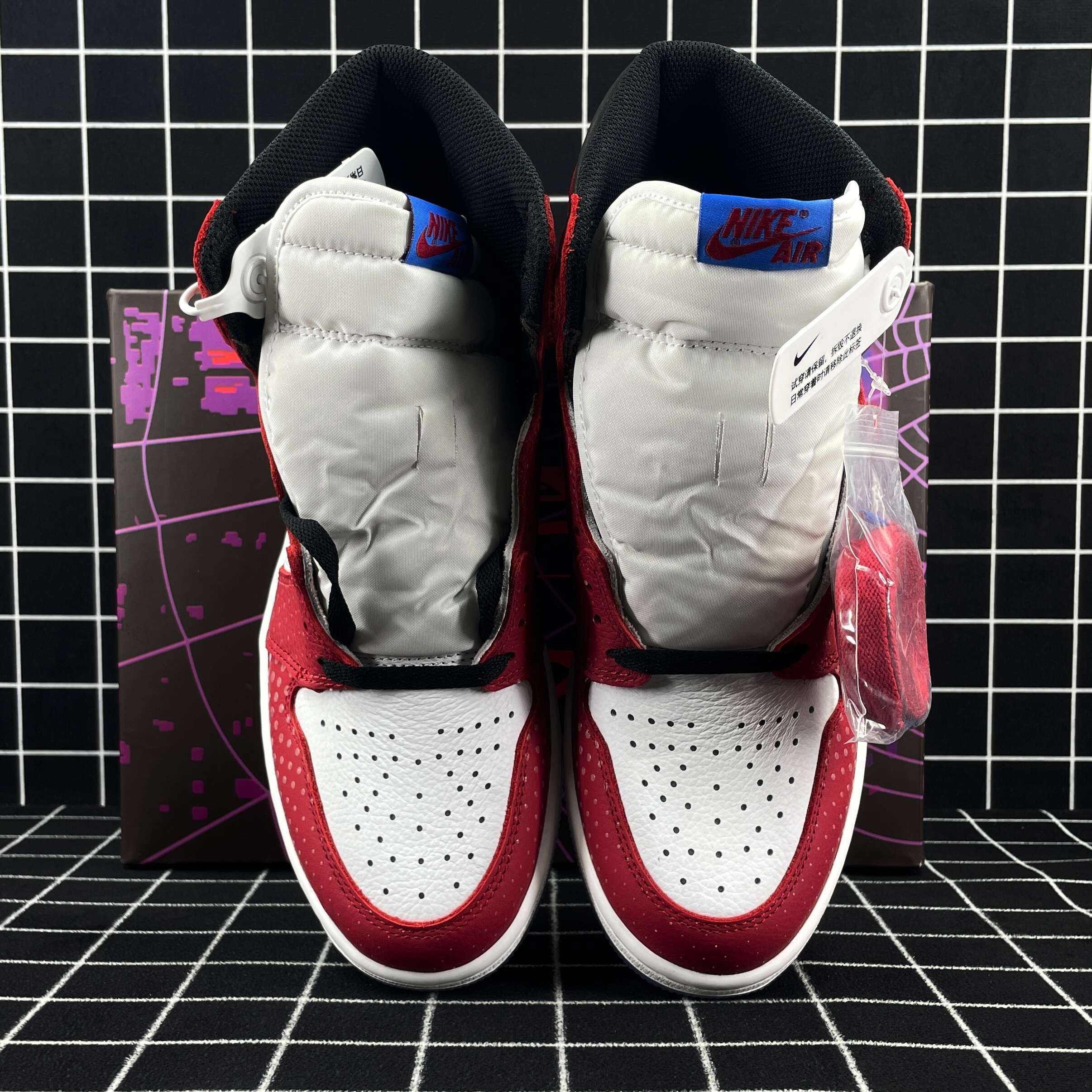Jordan 1 Retro High Spider-Man Origin Story Replica
