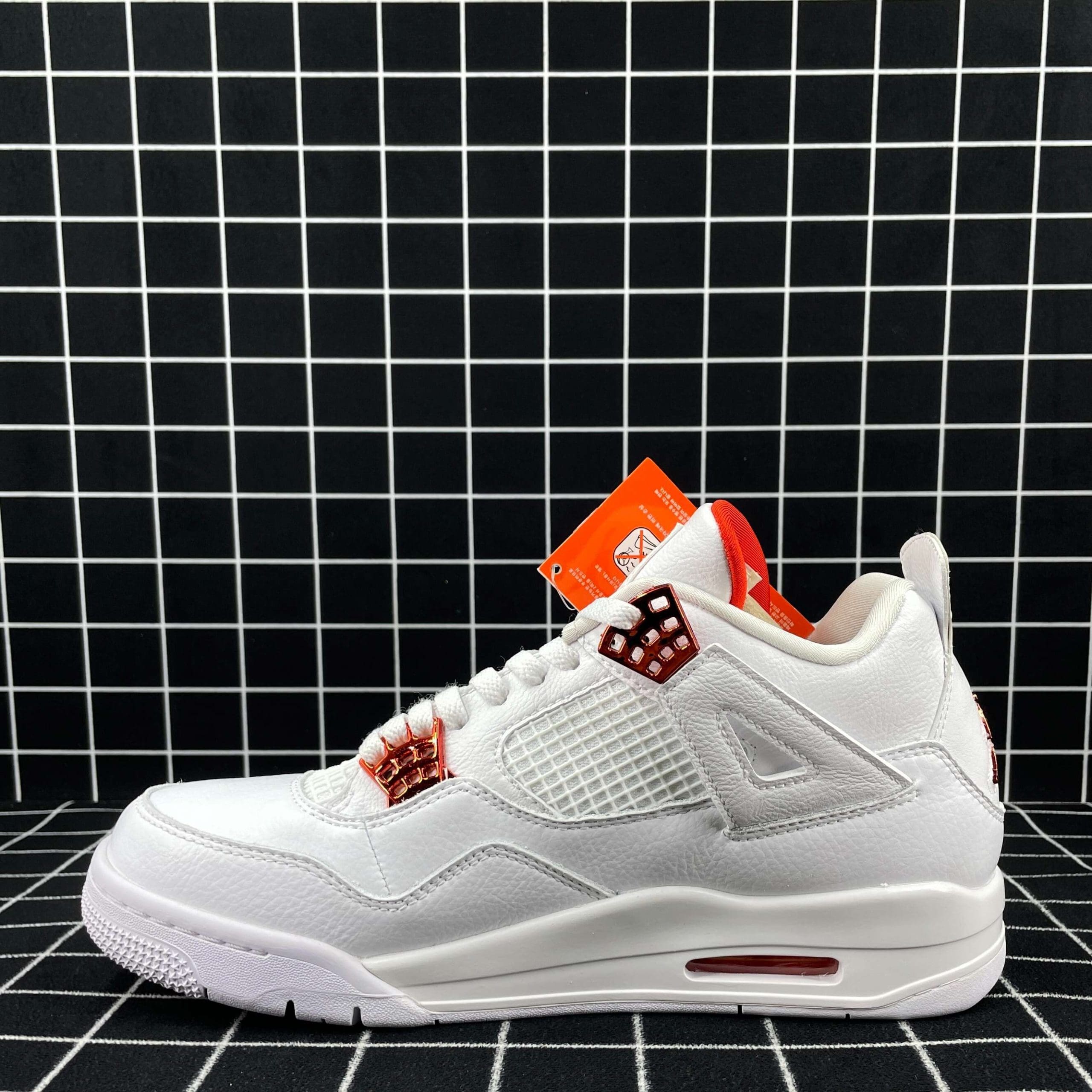 Jordan 4 Retro Metallic Orange Replica