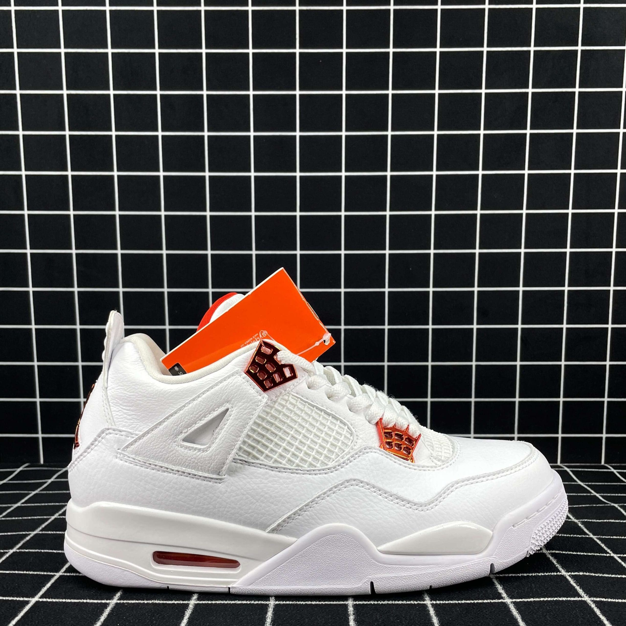 Jordan 4 Retro Metallic Orange Replica
