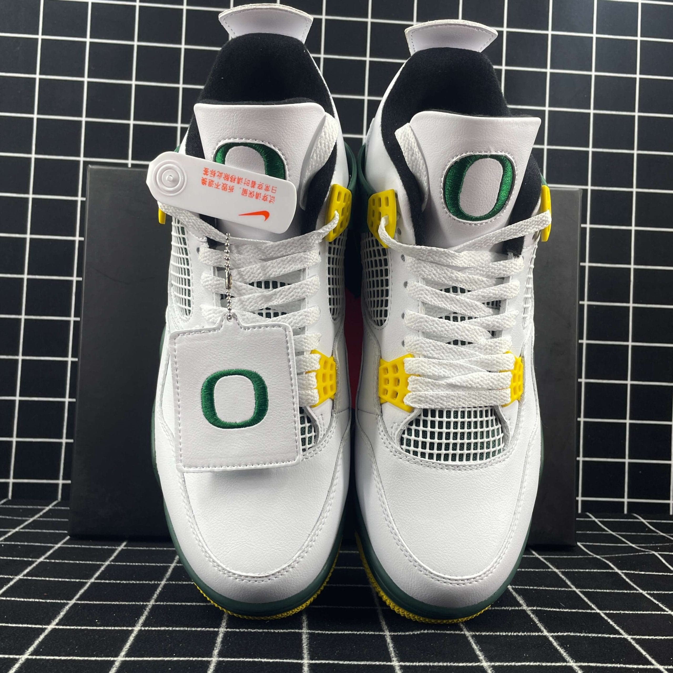Jordan 4 Retro Oregon Ducks Duckman Replica
