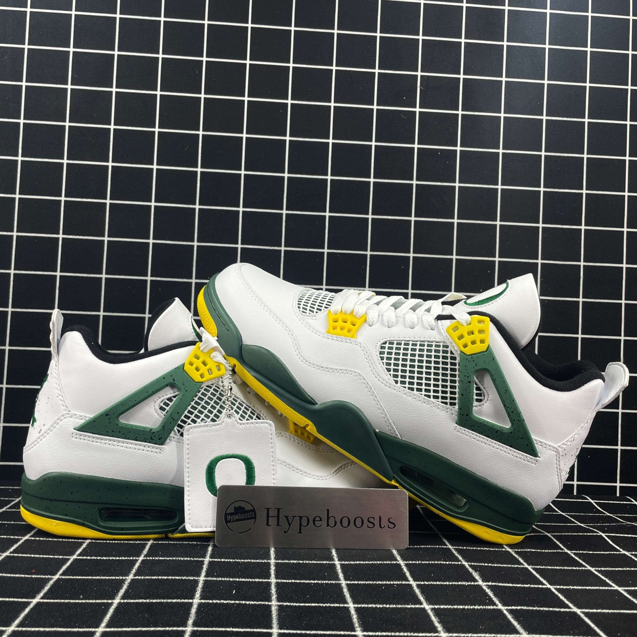 Jordan 4 Retro Oregon Ducks Duckman Replica