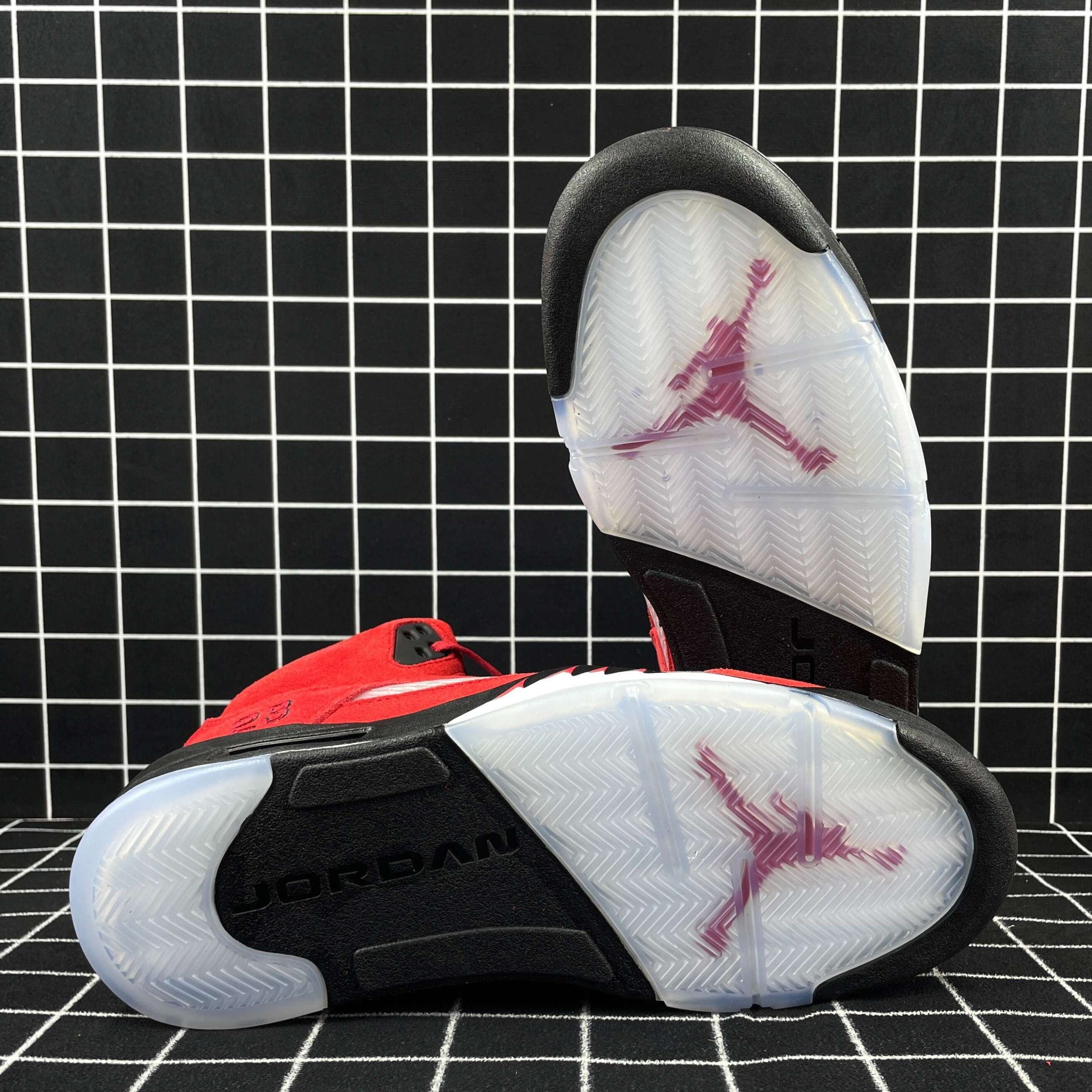 Jordan 5 Retro DMP Raging Bull Red Suede Replica