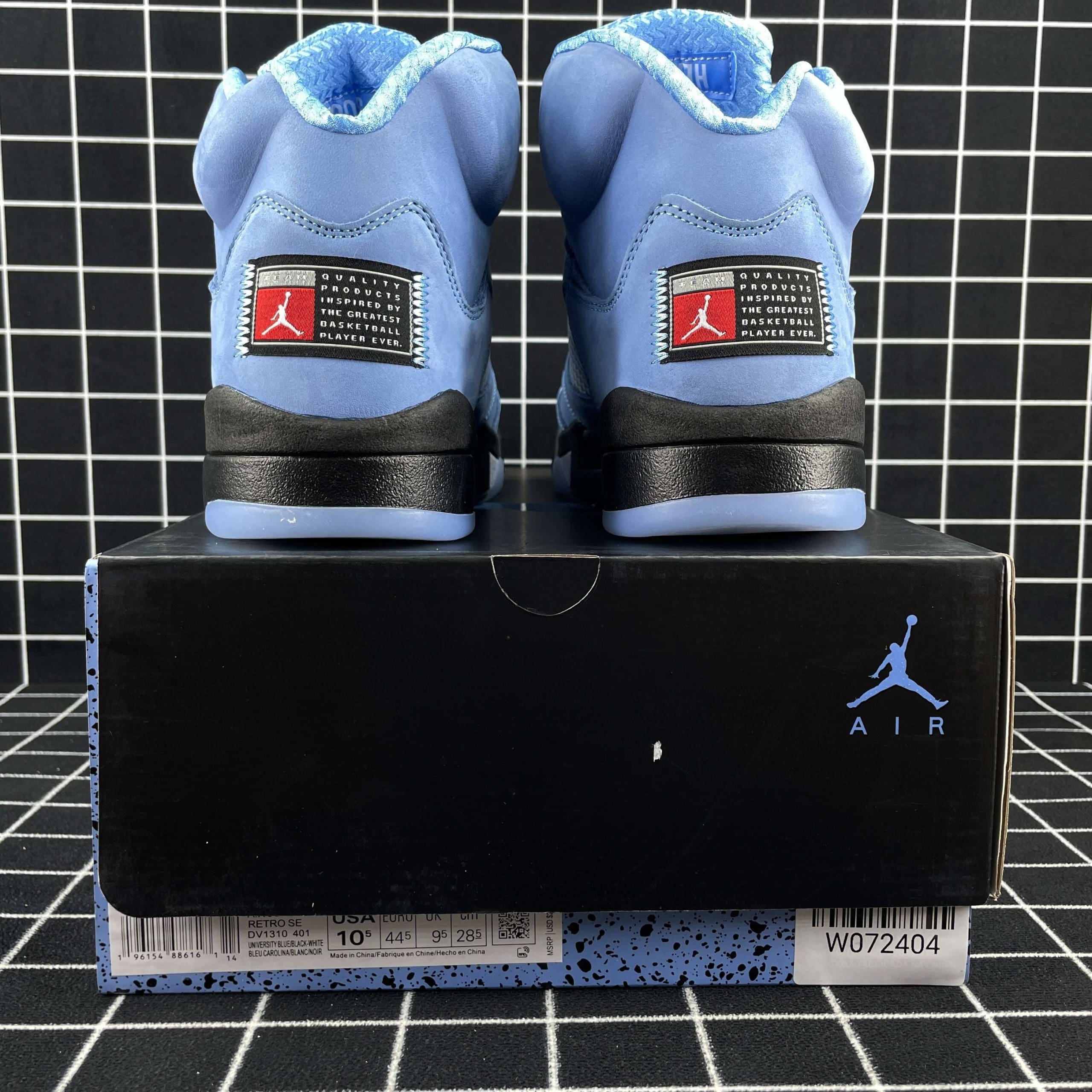 Jordan 5 Retro UNC University Blue Replica