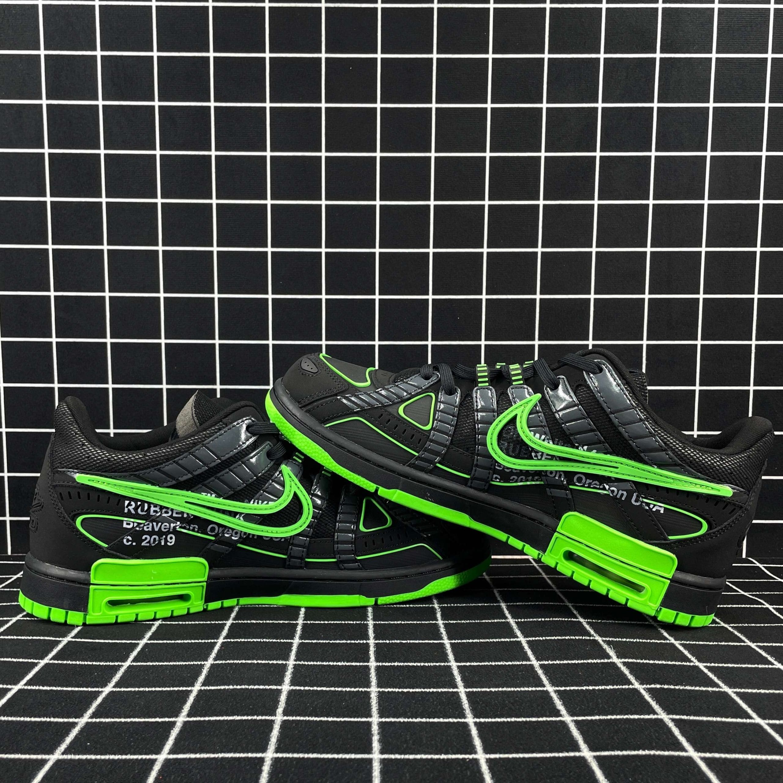 Nike Air Rubber Dunk Green Strike Replica