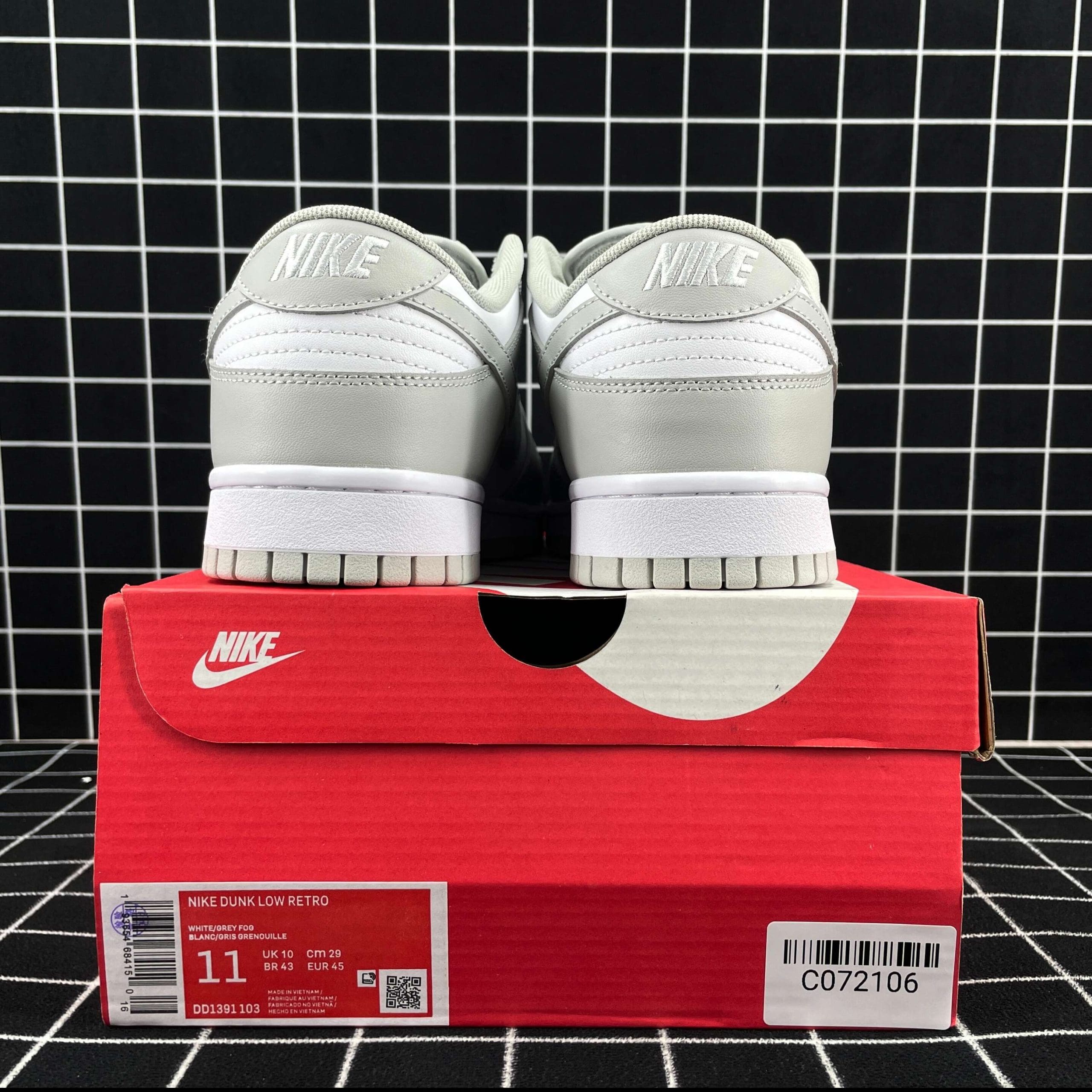 Nike Dunk Low Grey Fog Replica