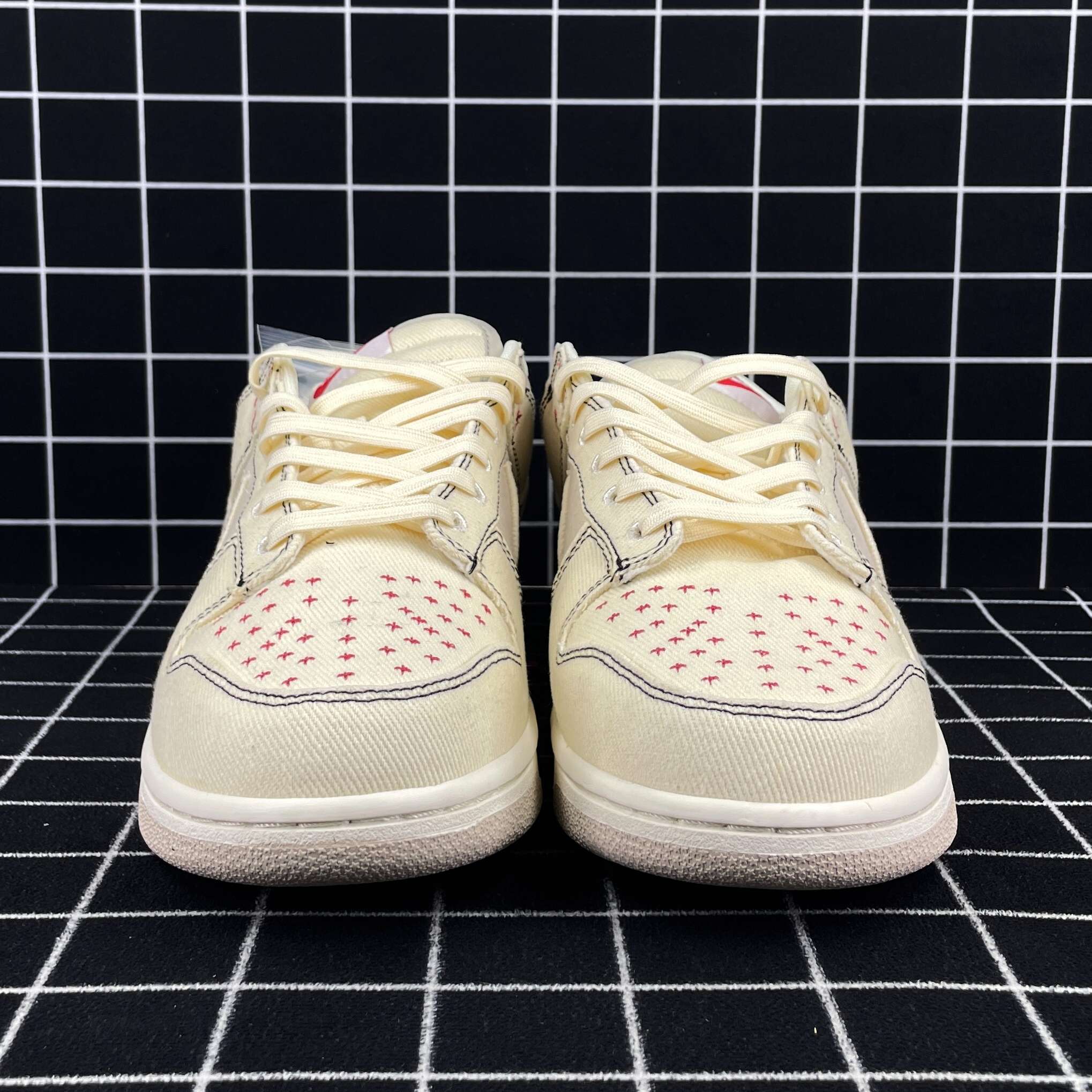 Nike Dunk Low Light Orewood Brown Sashiko Replica