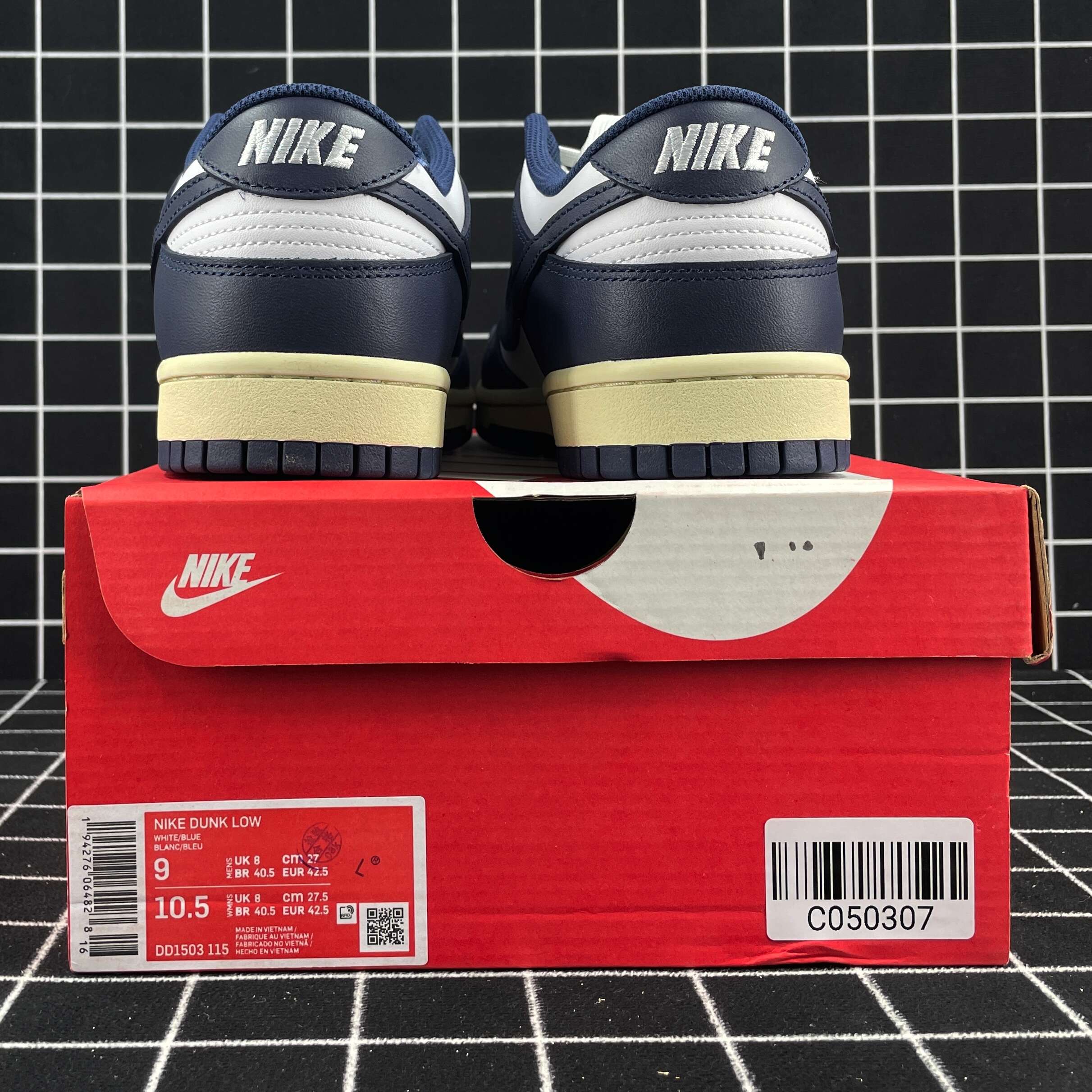 Nike Dunk Low Vintage Navy (W) Replica