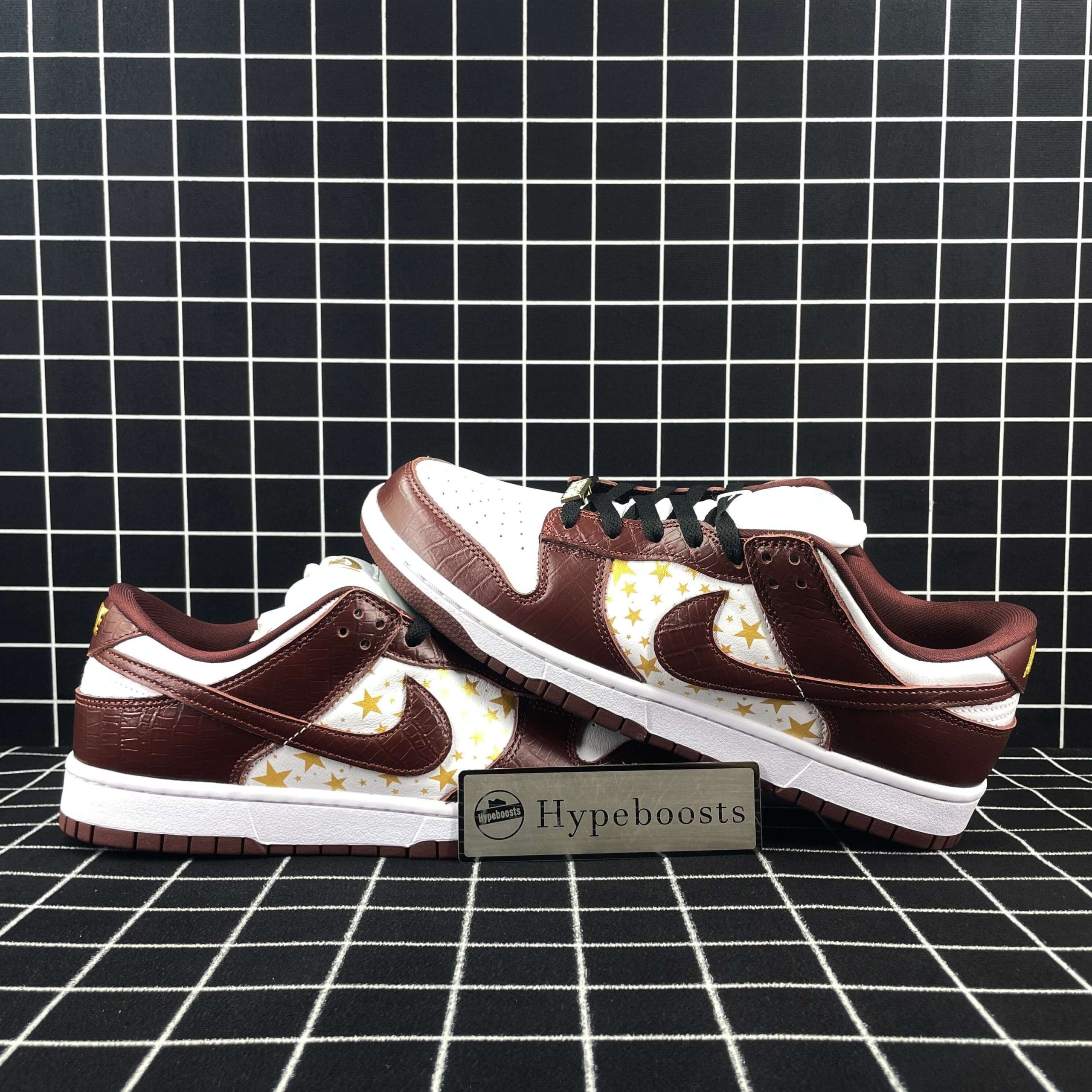 S*pre x dunk low og sb qs barkroot brown replica