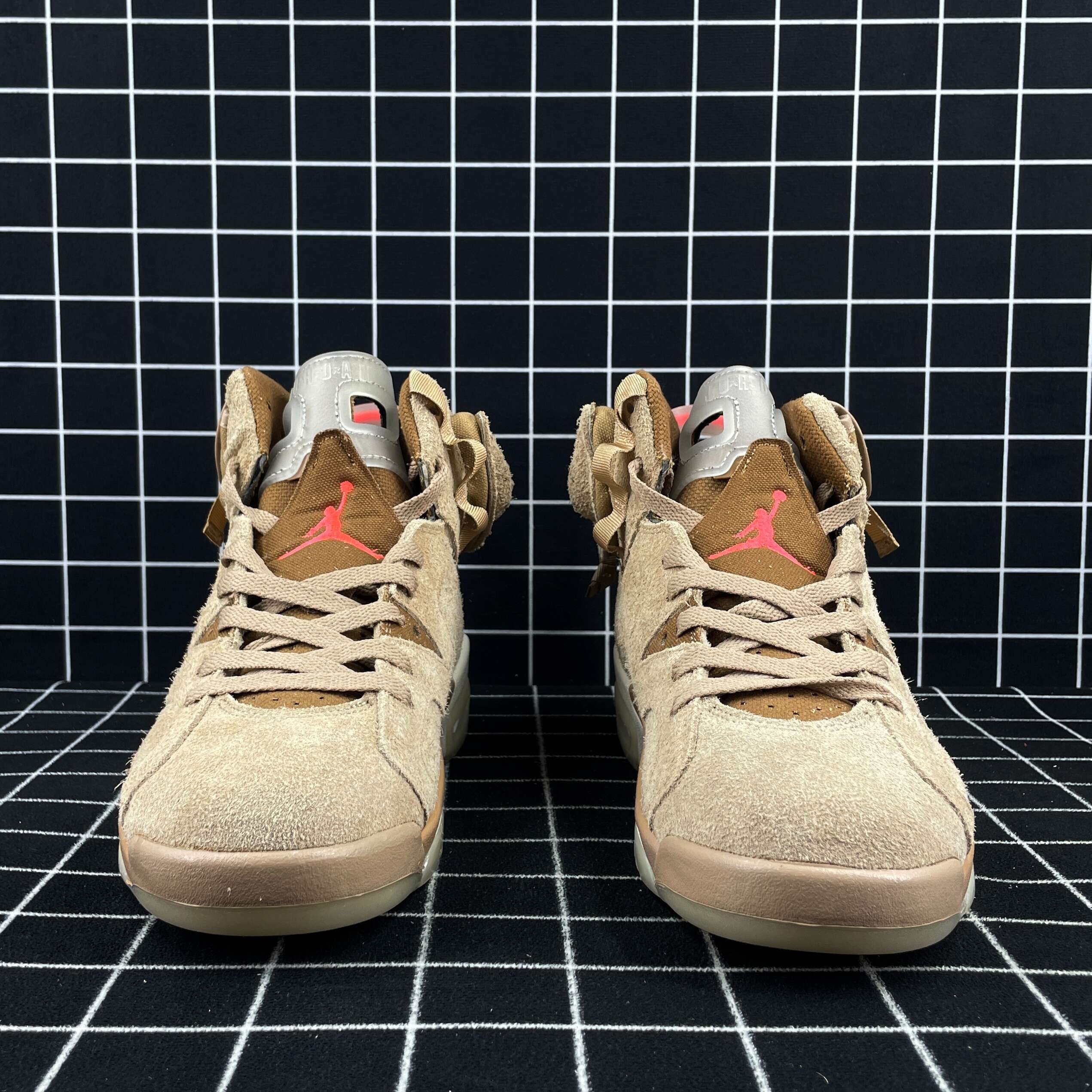 Travis Scott x Air Jordan 6 Retro British Khaki Replica