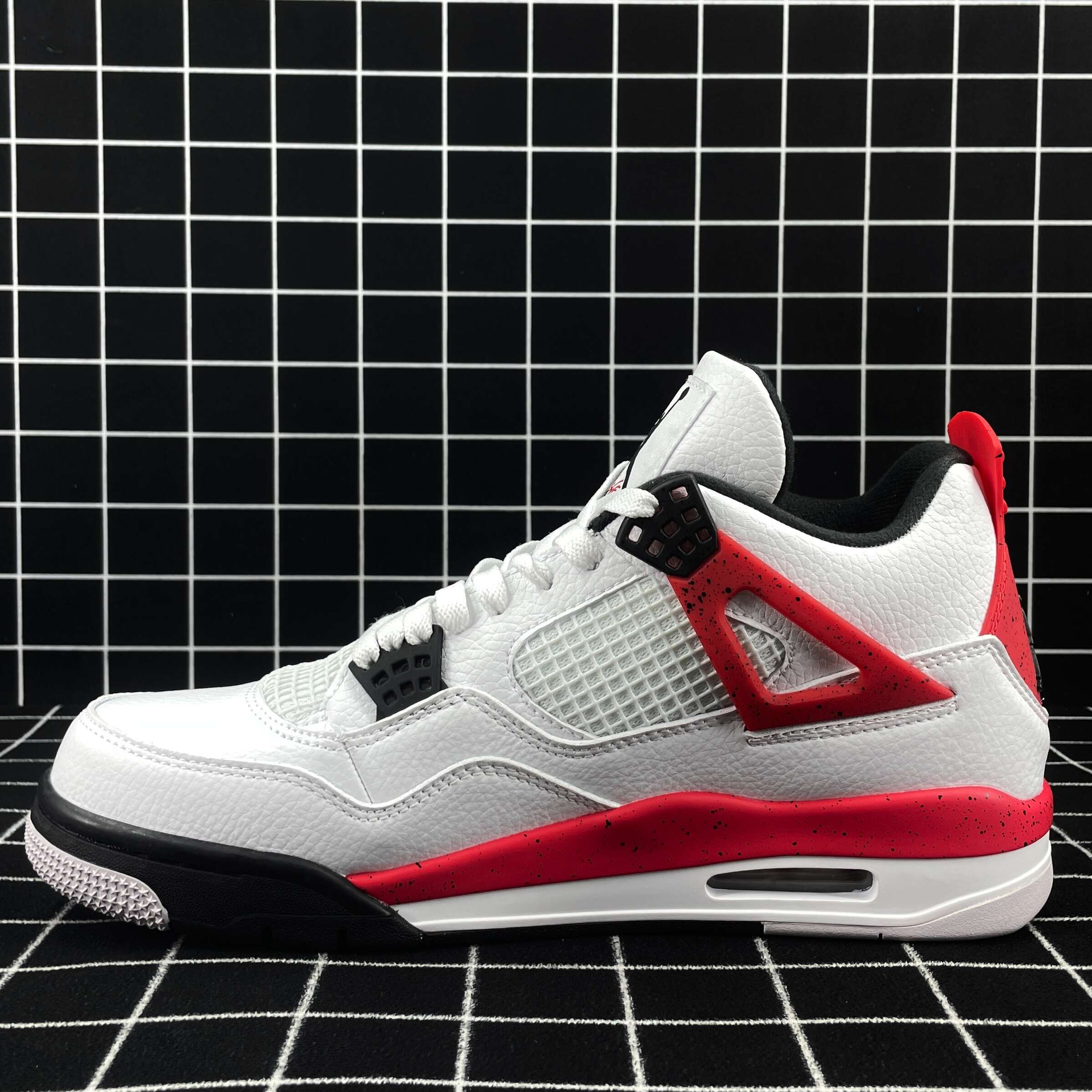 Jordan 4 Retro Red Cement Replica