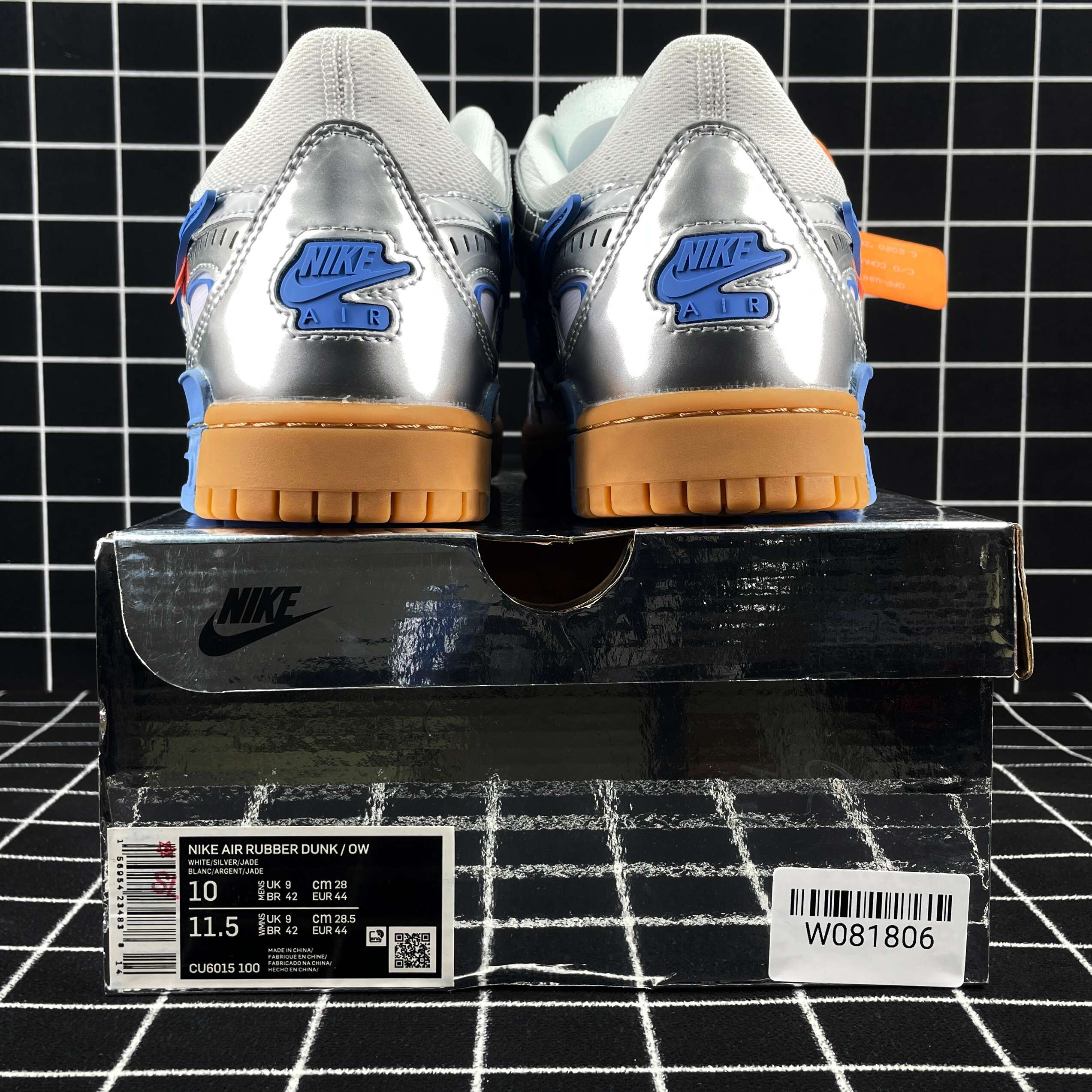 Nike Air Rubber Dunk UNC Replica