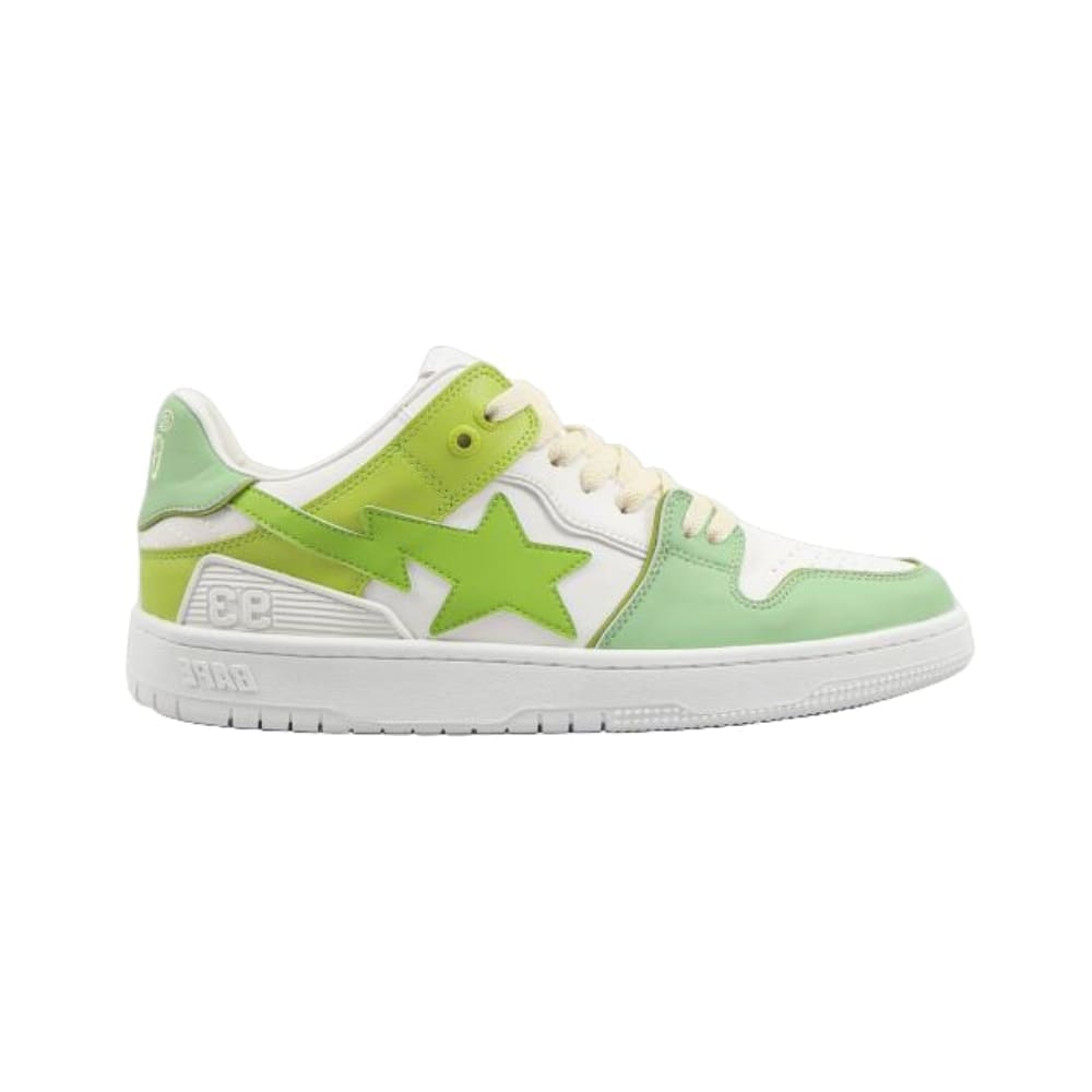 A Bathing Ape Bape Sk8 Sta To Light Green Replica