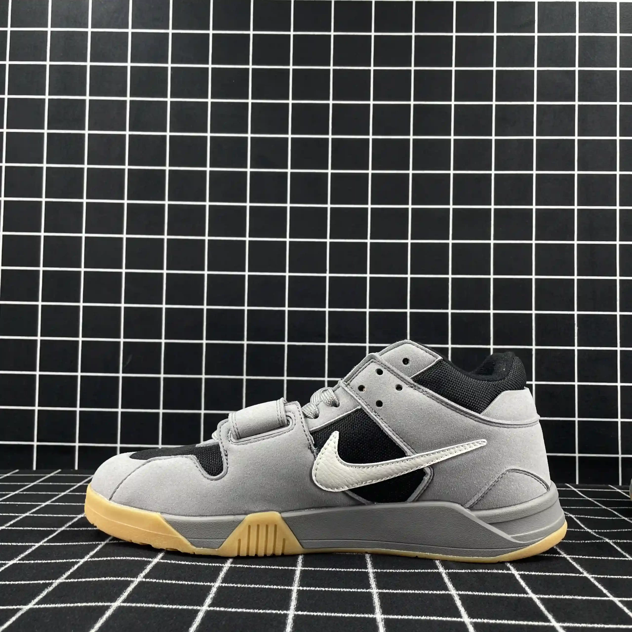 Travis Scott x Jordan Cut The Check Grey Black Replica