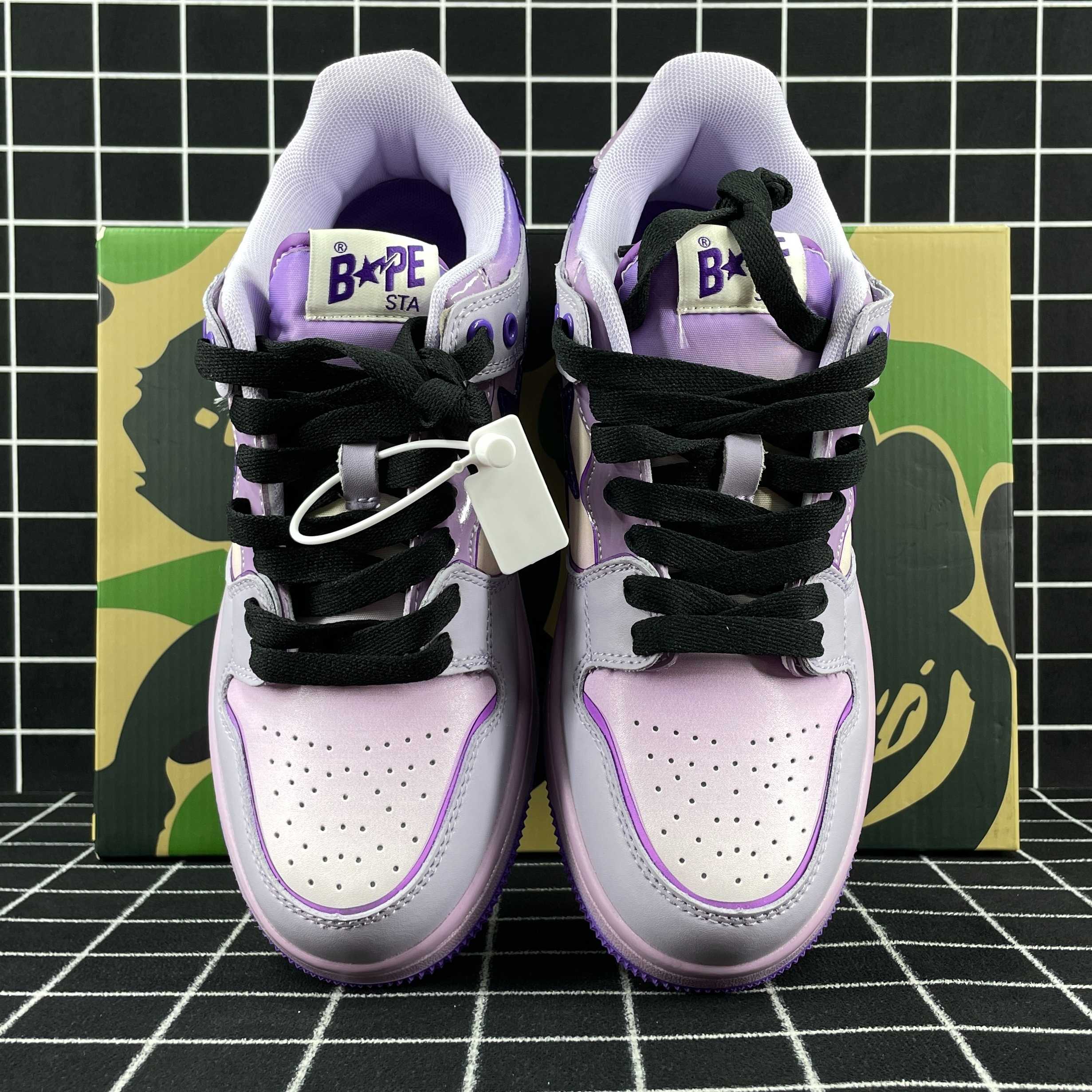 A Bathing Ape Bape SK8 Sta Purple